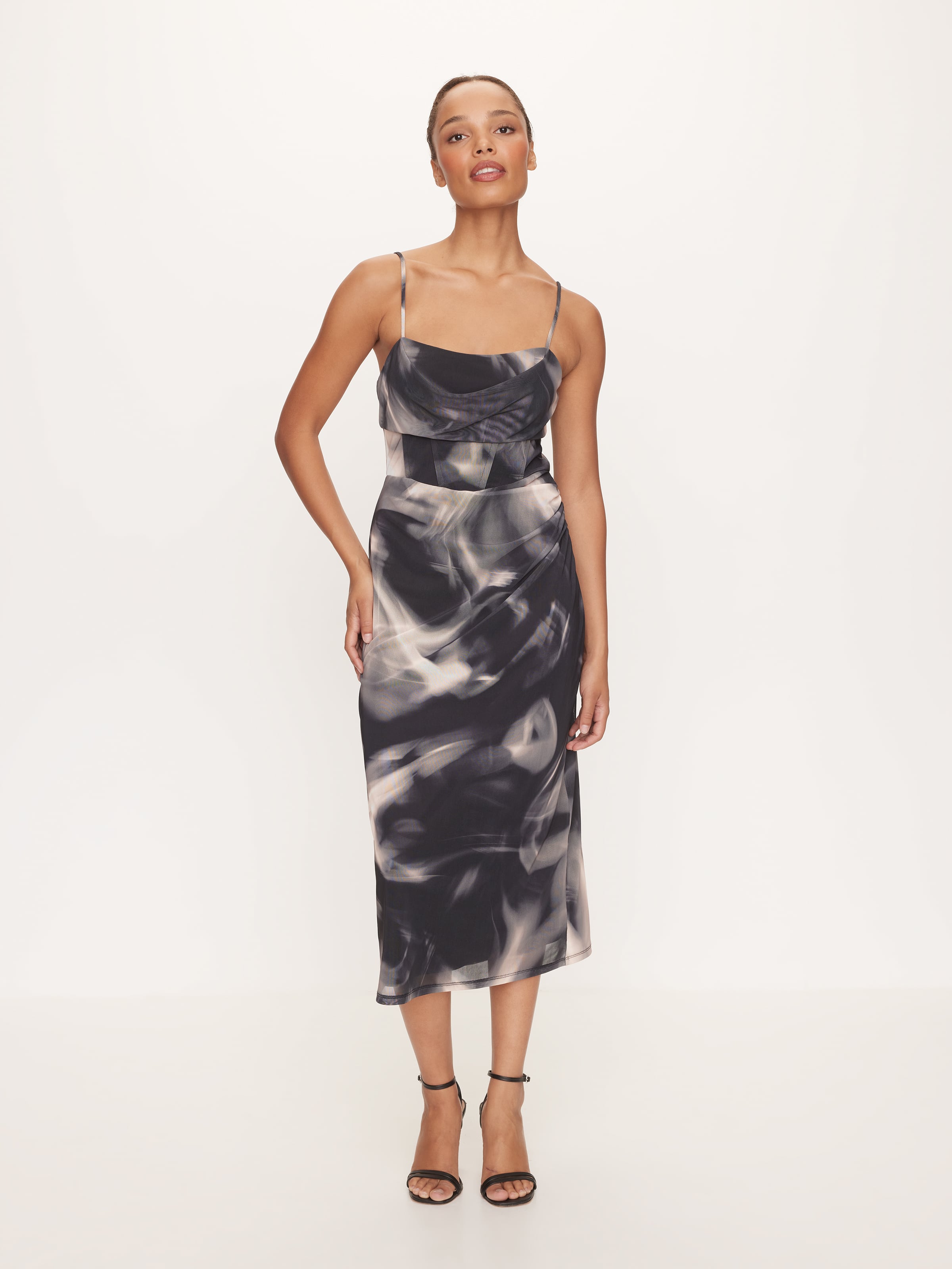 Persuasion Mesh Midi Dress
