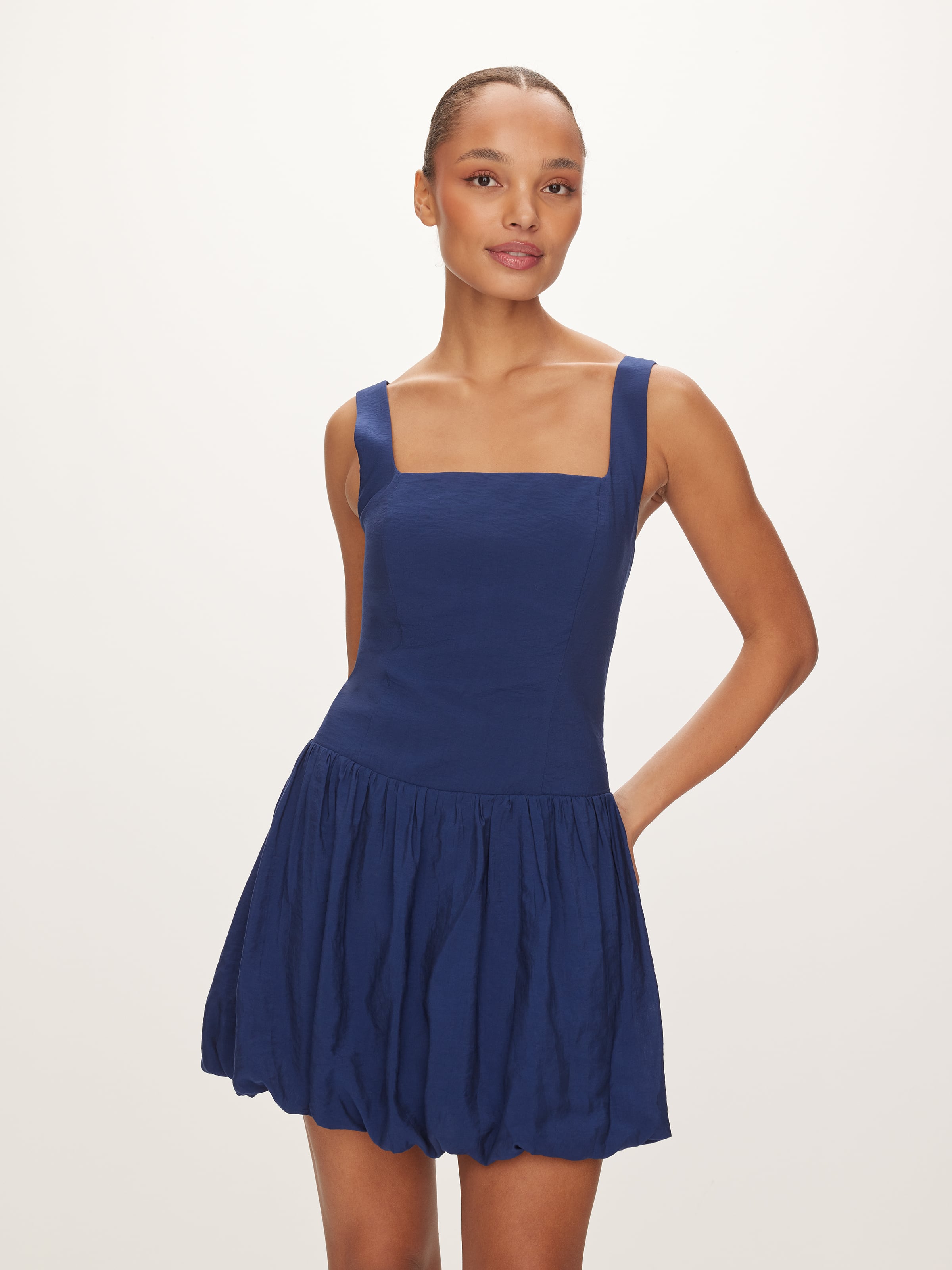 Alice Bubble Hem Mini Dress