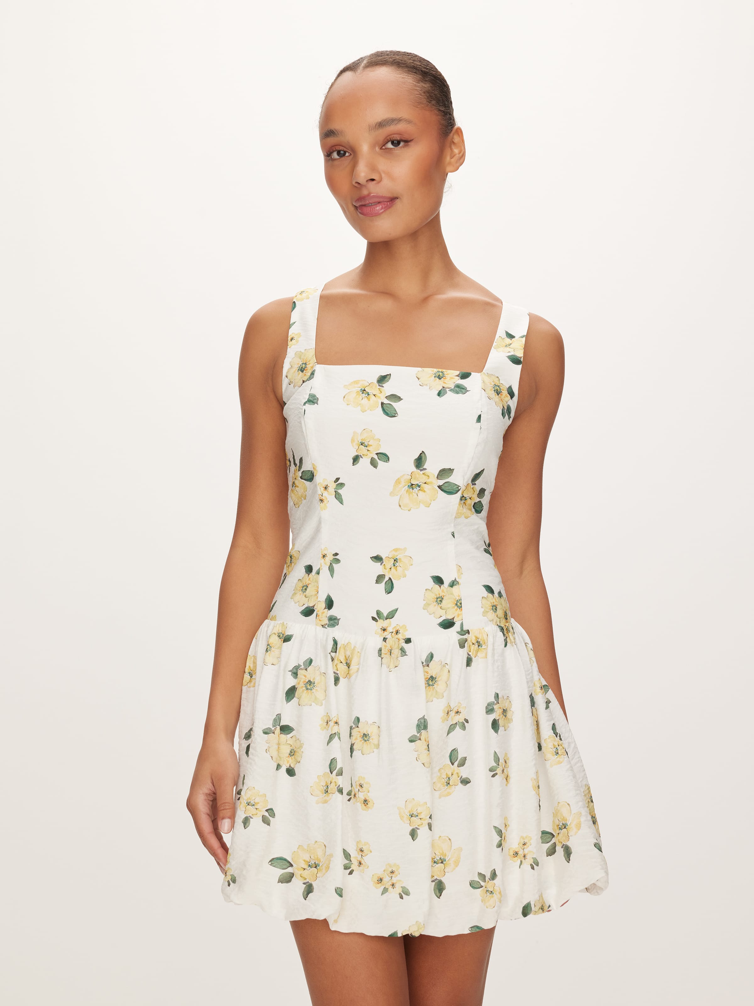 Alice Bubble Hem Mini Dress