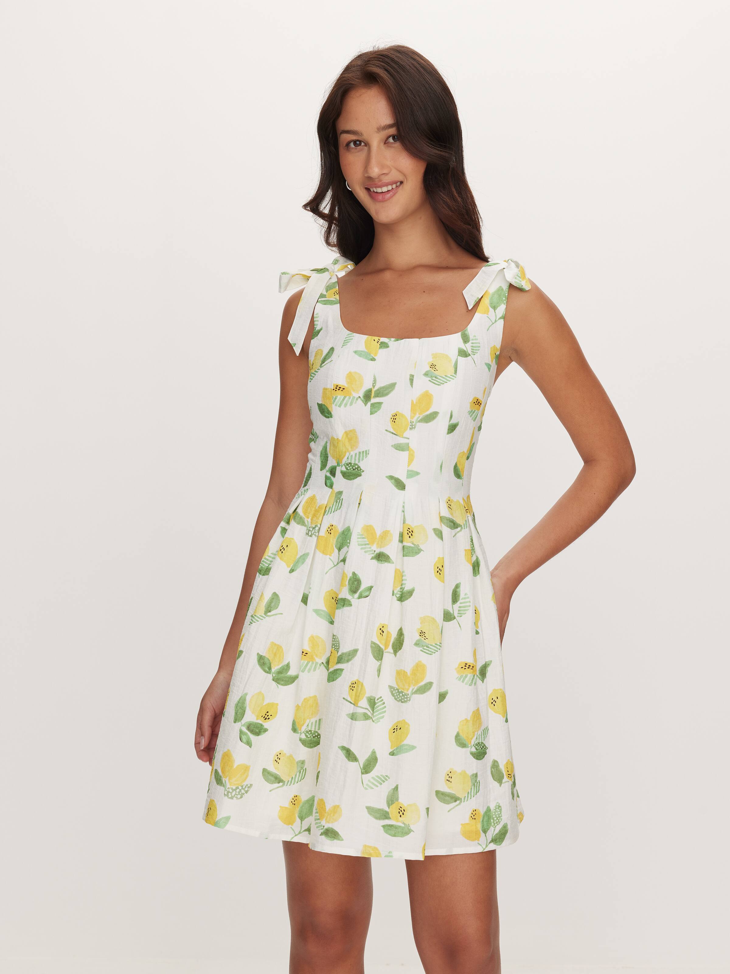 Bronte Bow Mini Dress