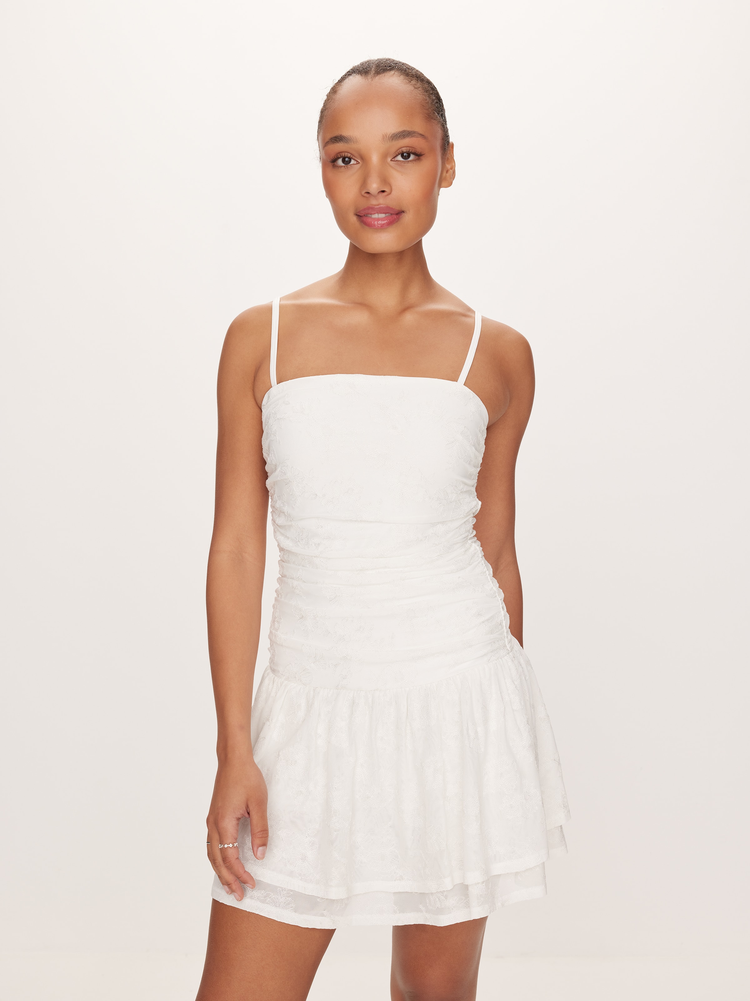 Olivia Mesh Lace Playsuit