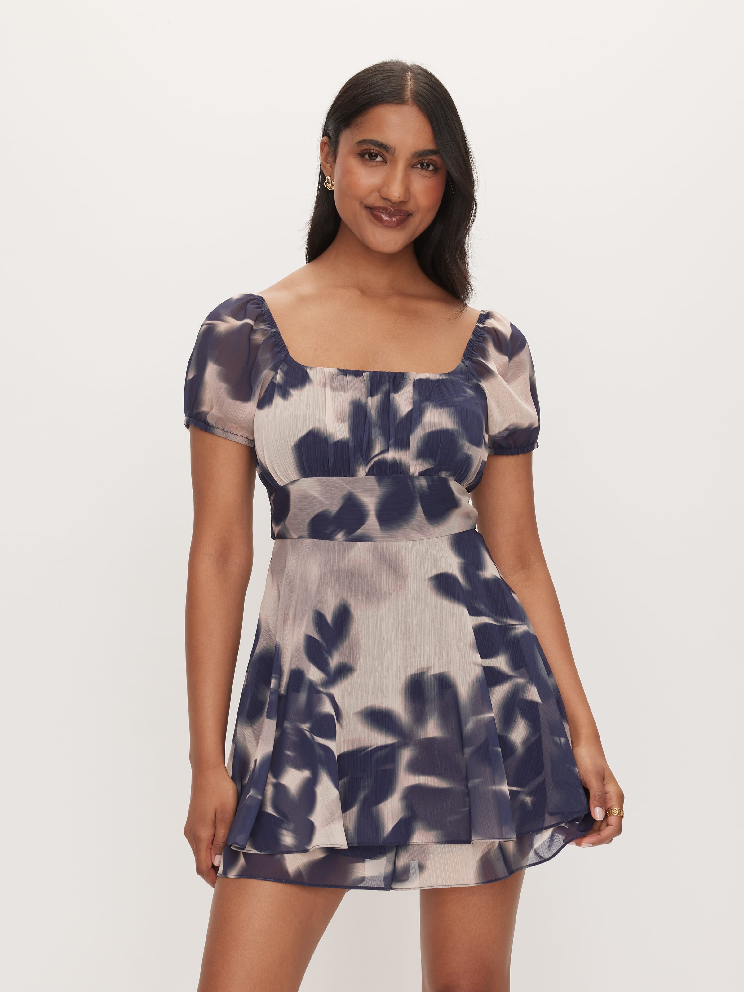 Josey Gathered Mini Playsuit