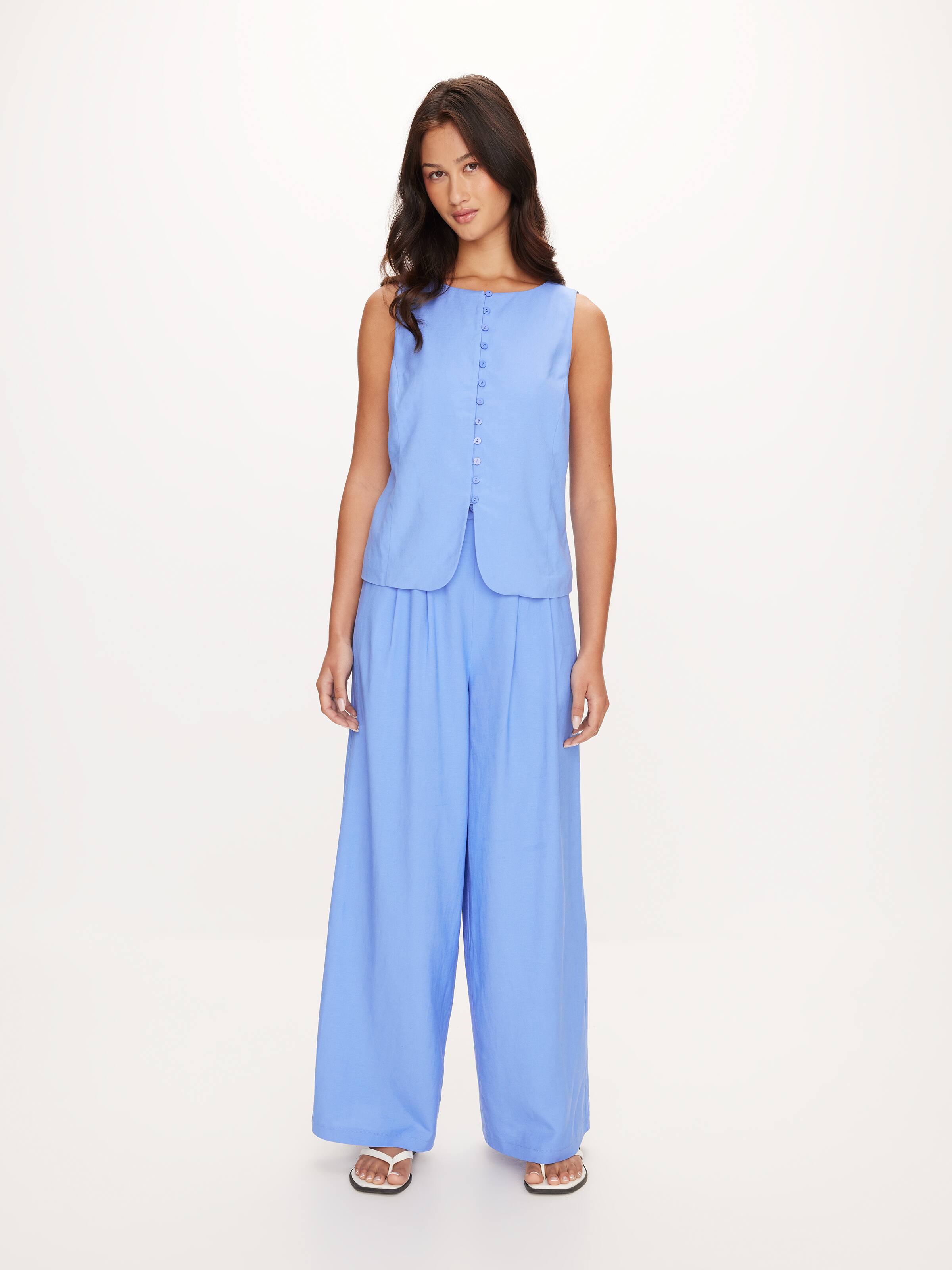 Halle Button Through Vest