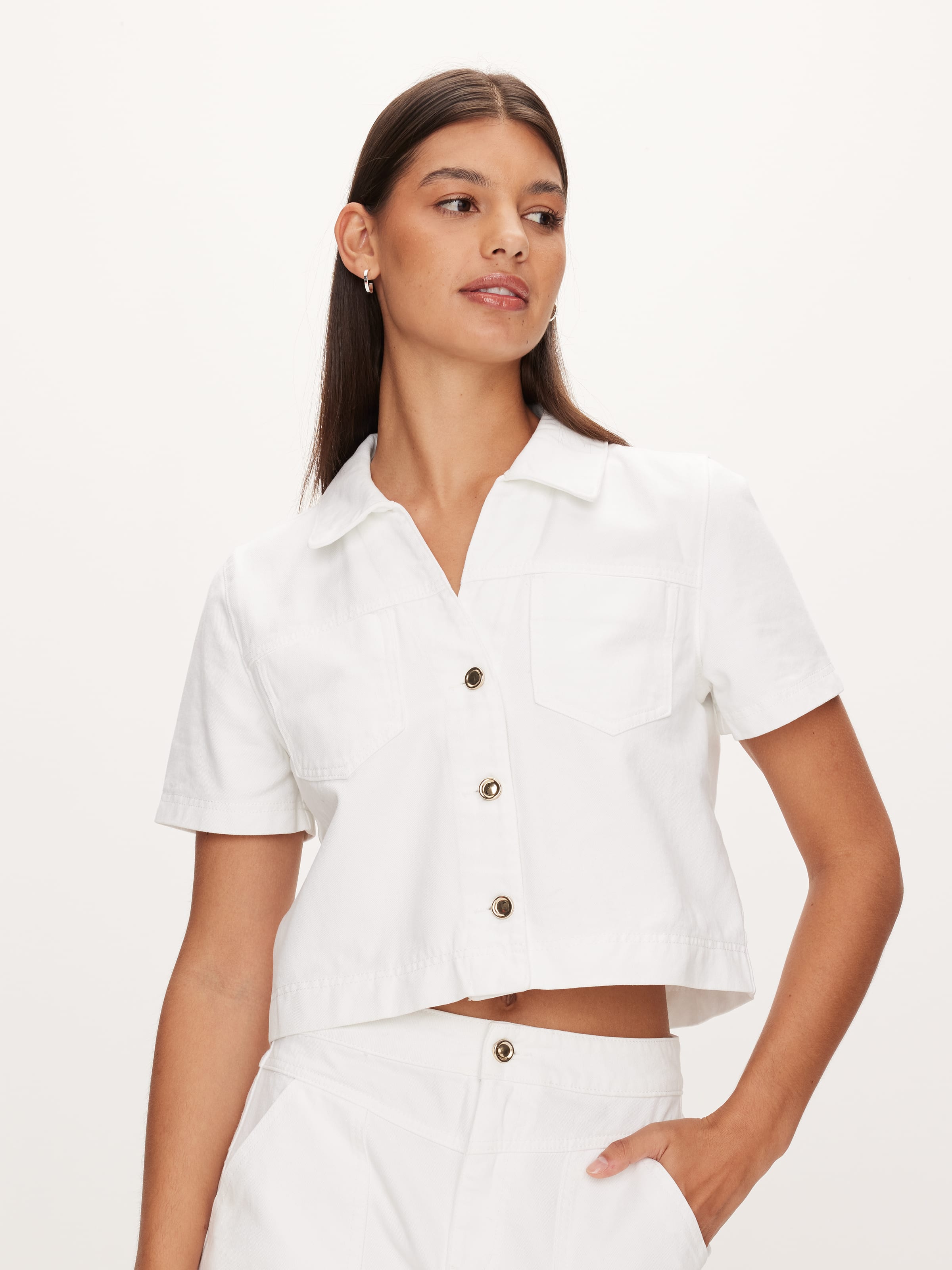 Maisie Denim Shacket (Set)