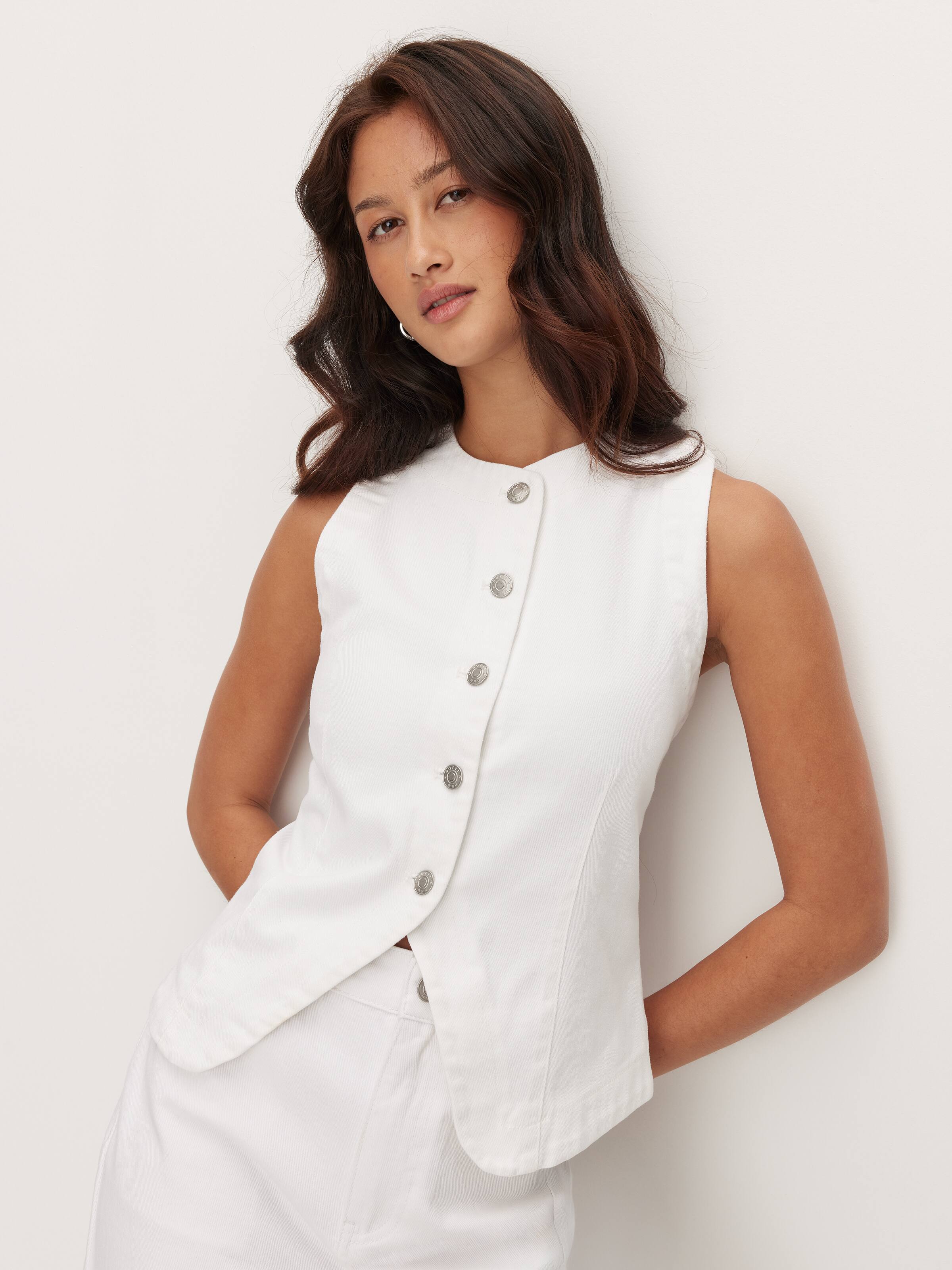 Leslie Denim Vest