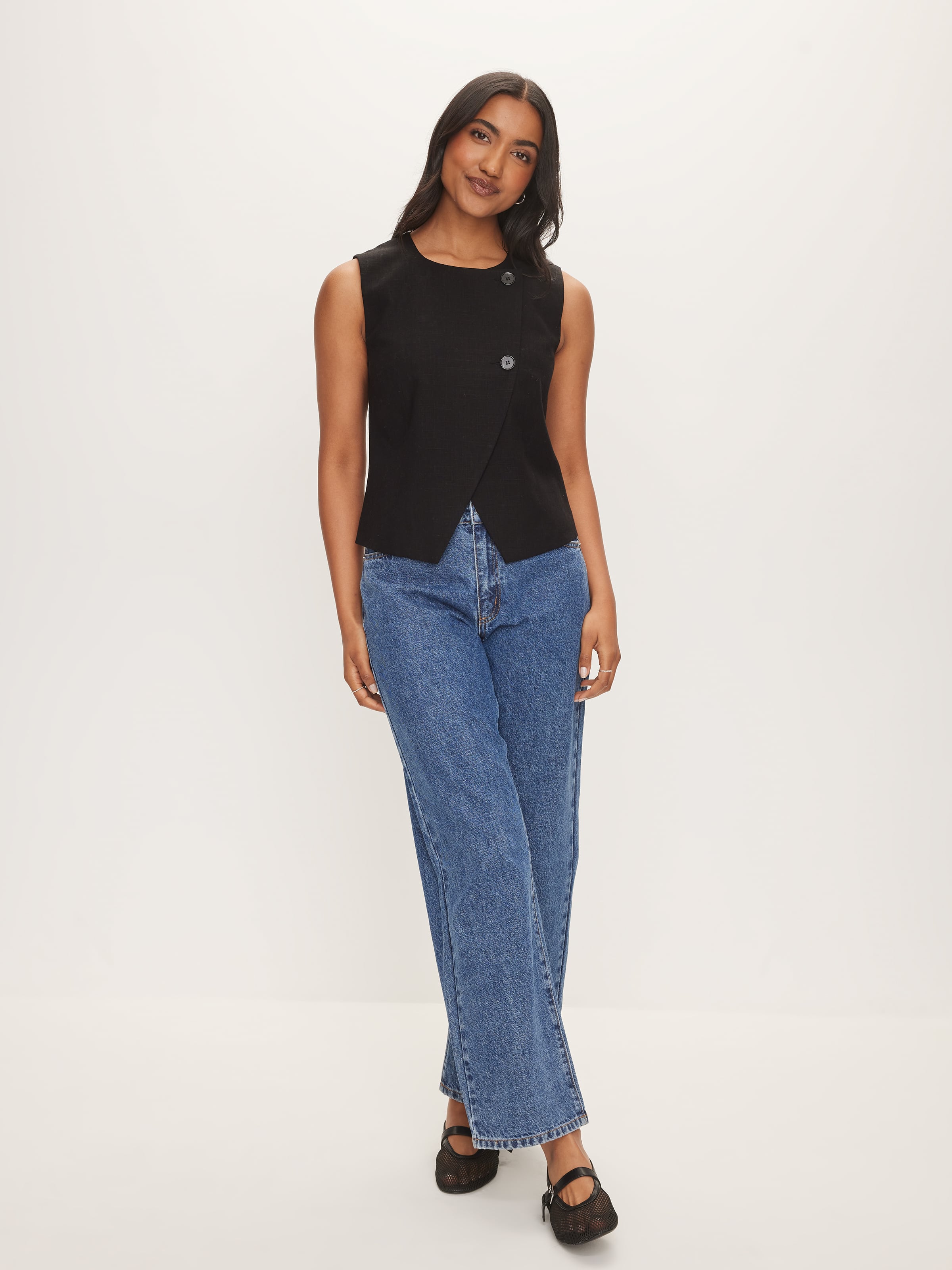 Lola Asymmetrical Vest