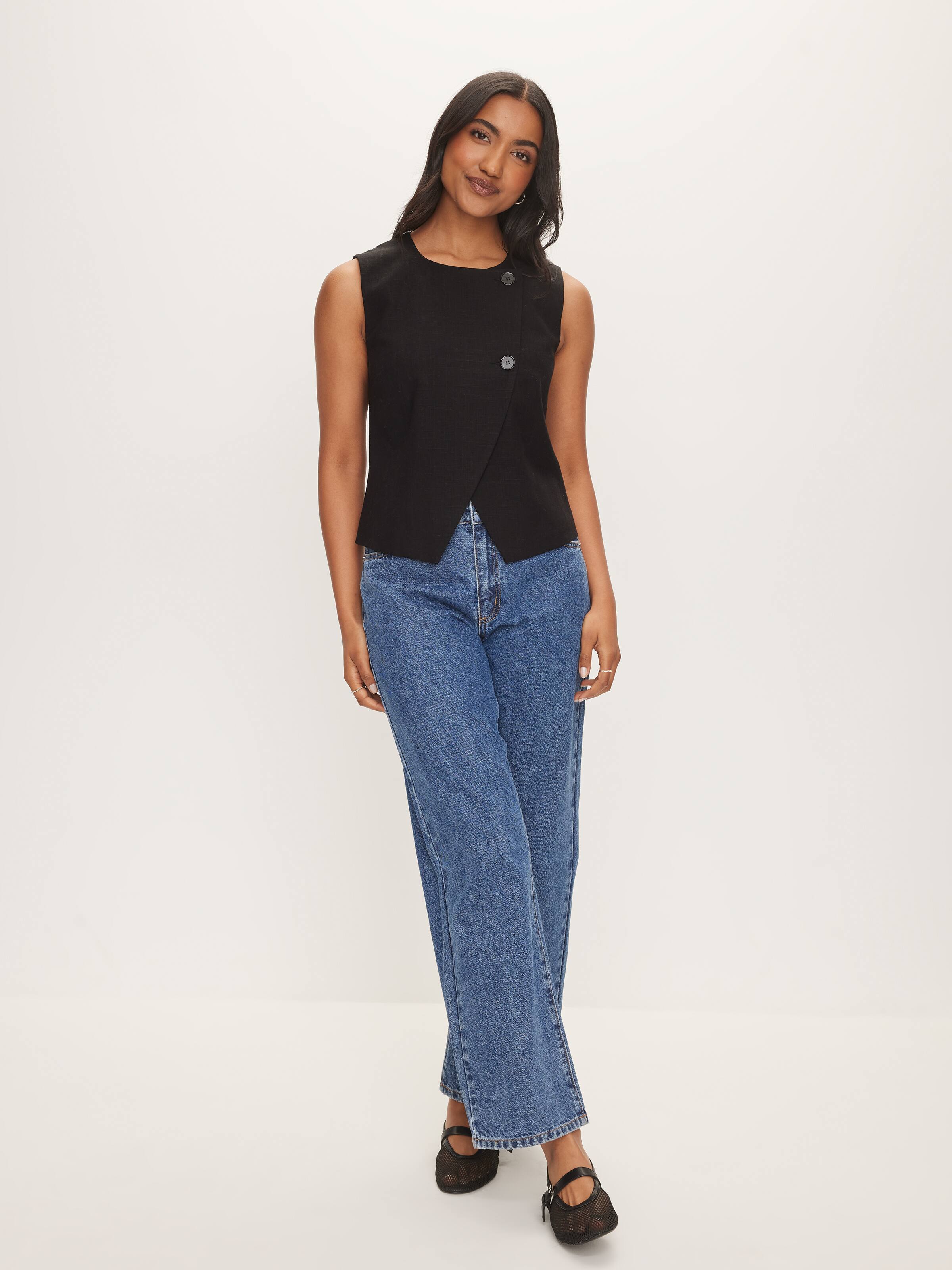 Lola Asymmetrical Vest