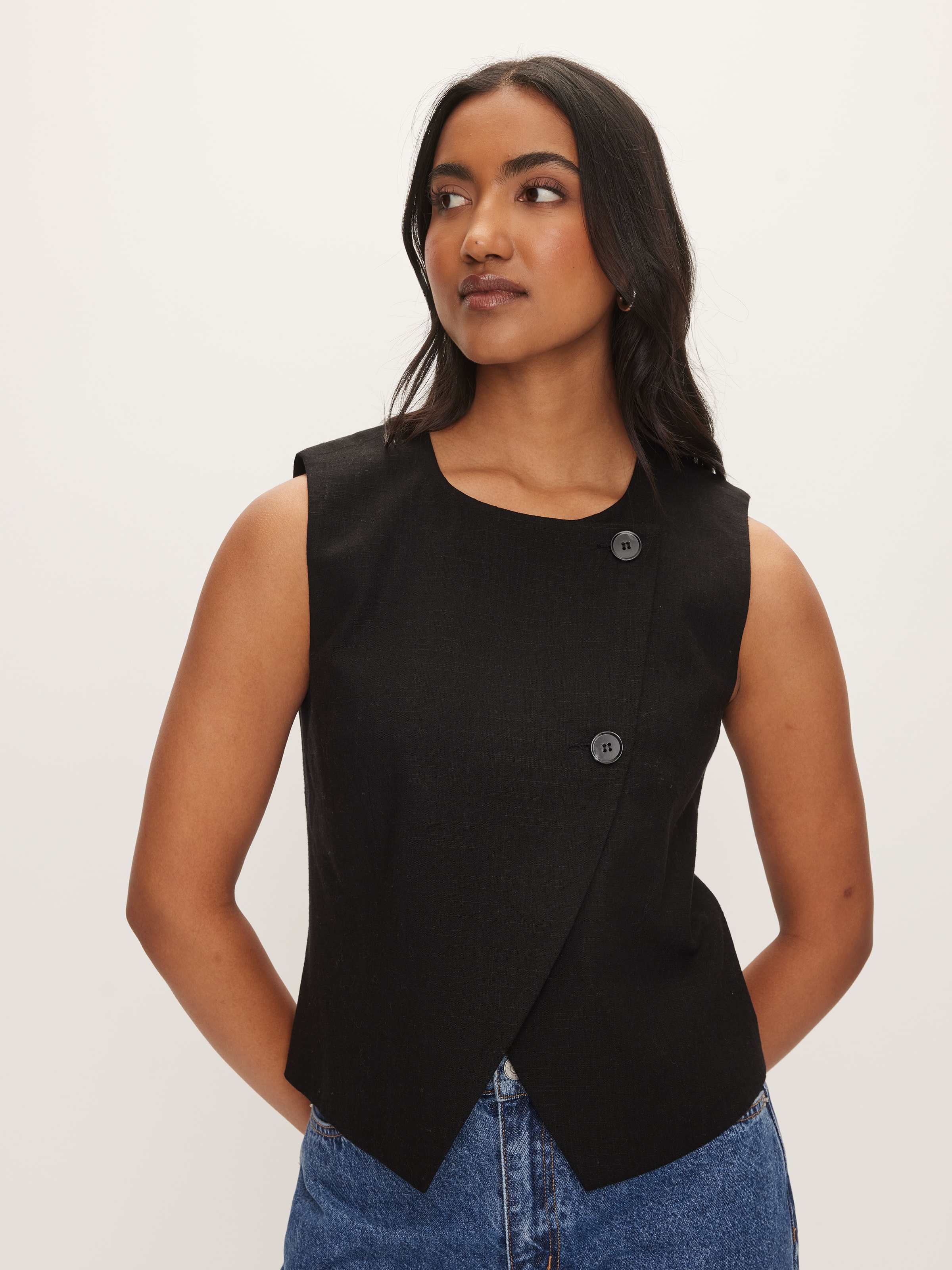 Lola Asymmetrical Vest