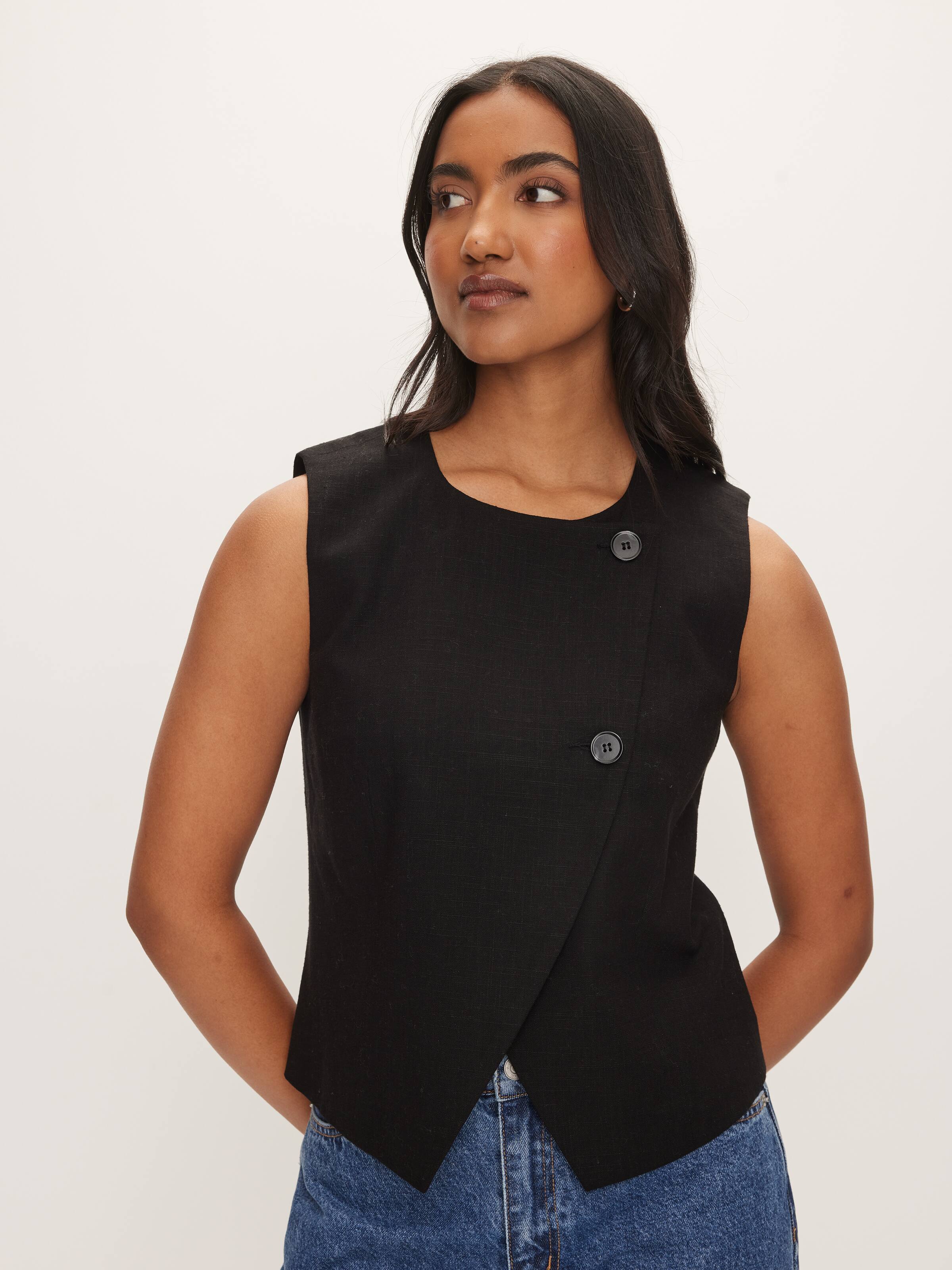 Lola Asymmetrical Vest