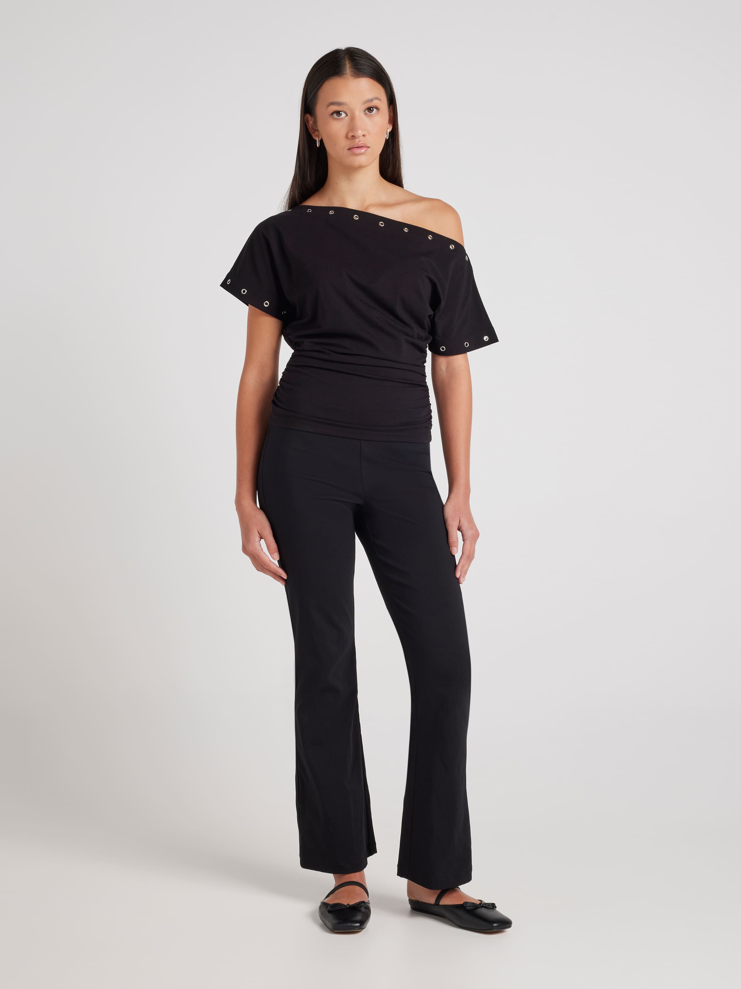 Sasha Eyelet Pant