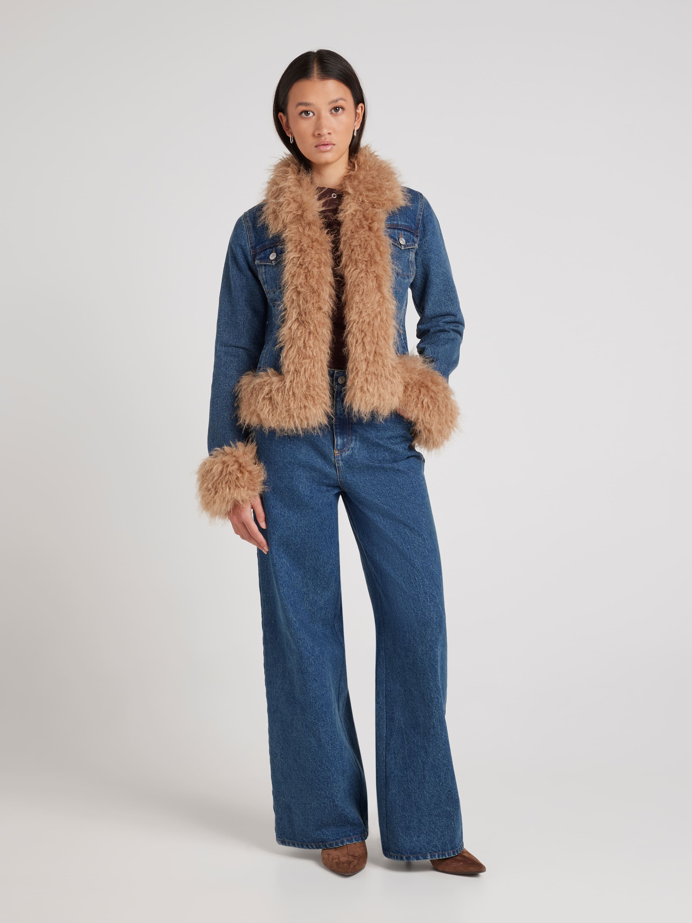 Diva Fur Trim Jacket