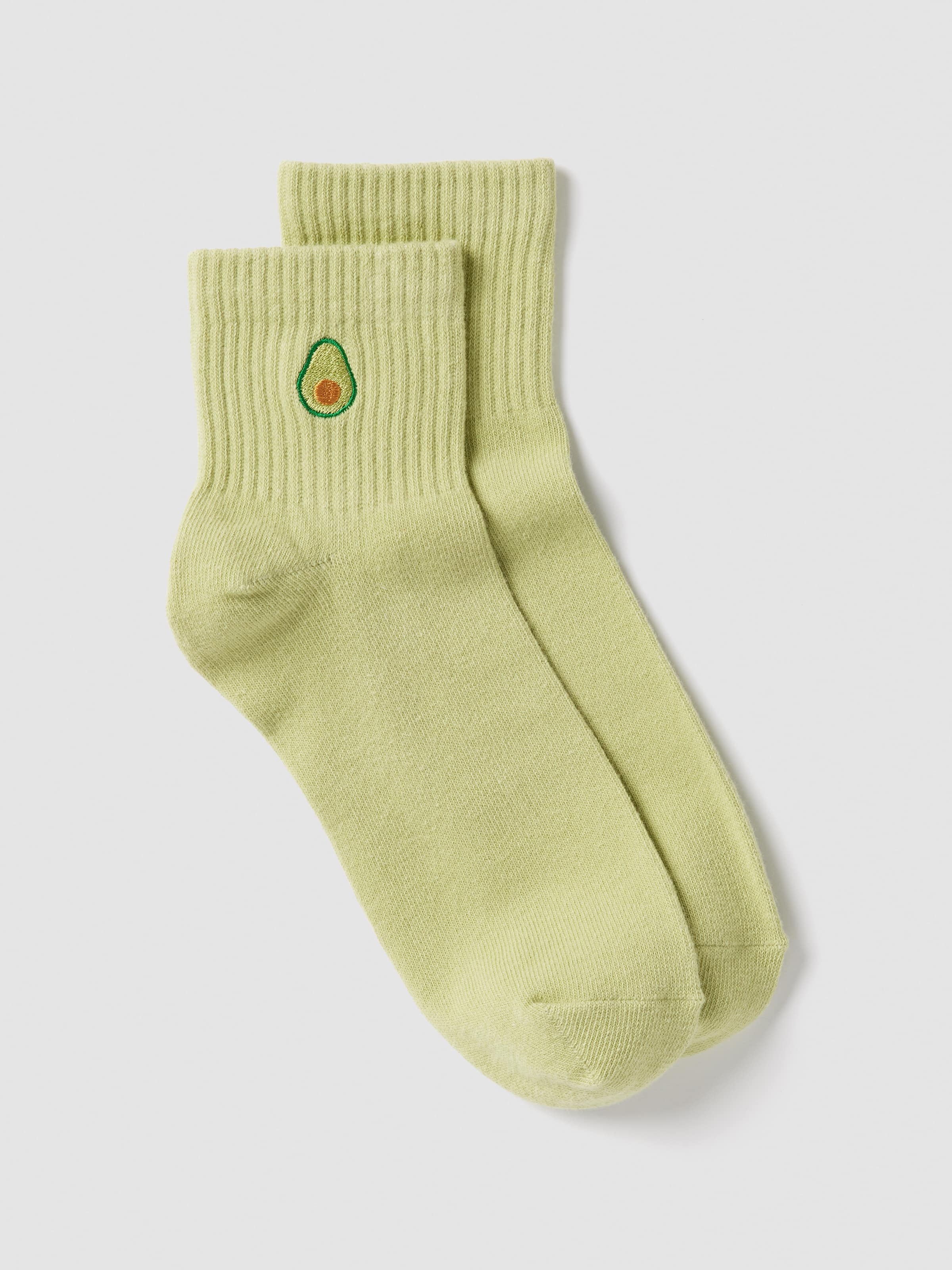 May Quater Ribbed Crew Sock