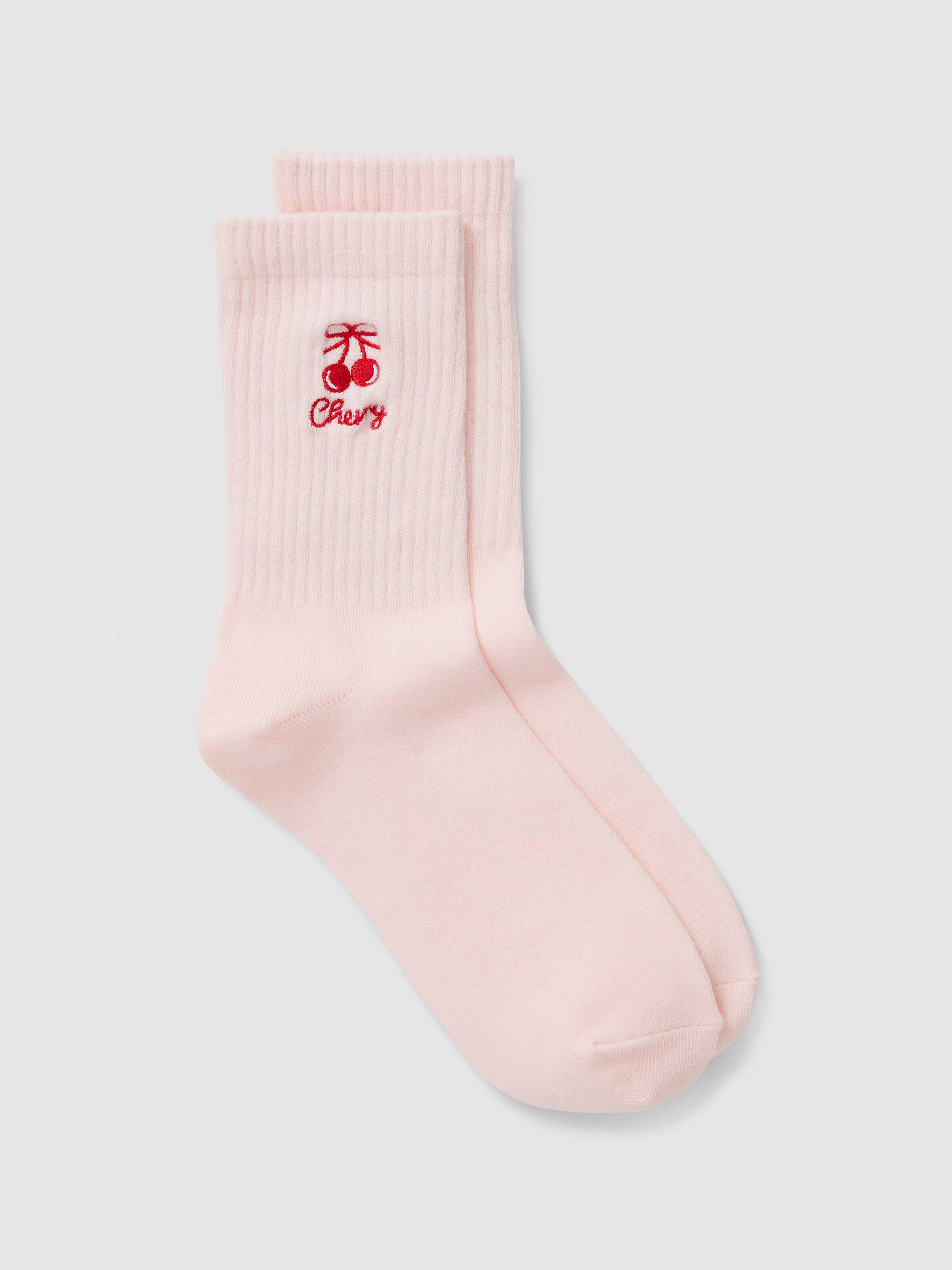 S26 Emb Crew Sock