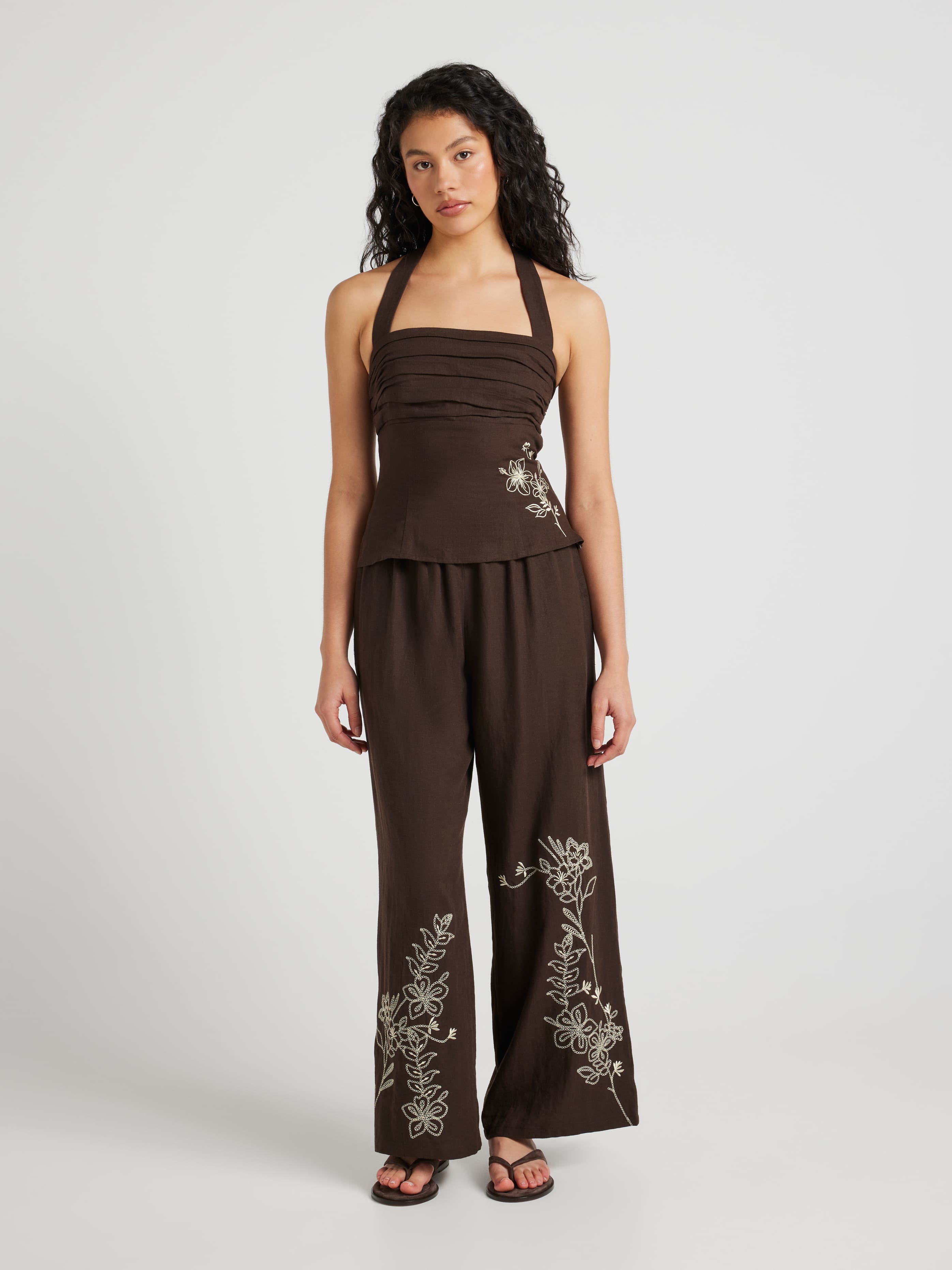 Intricate Embroidery Blake Top