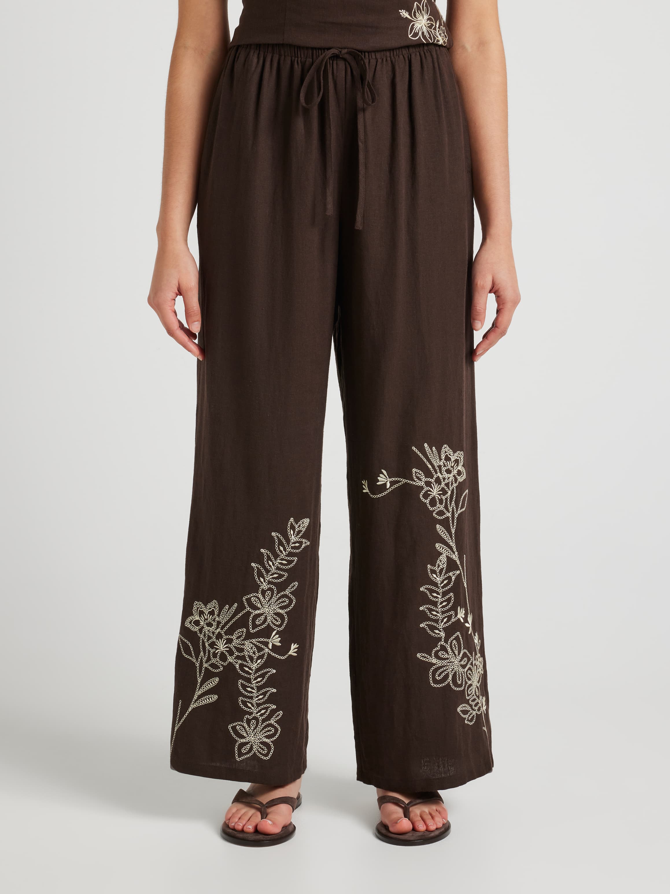 Intricate Embroidery Blake Pant