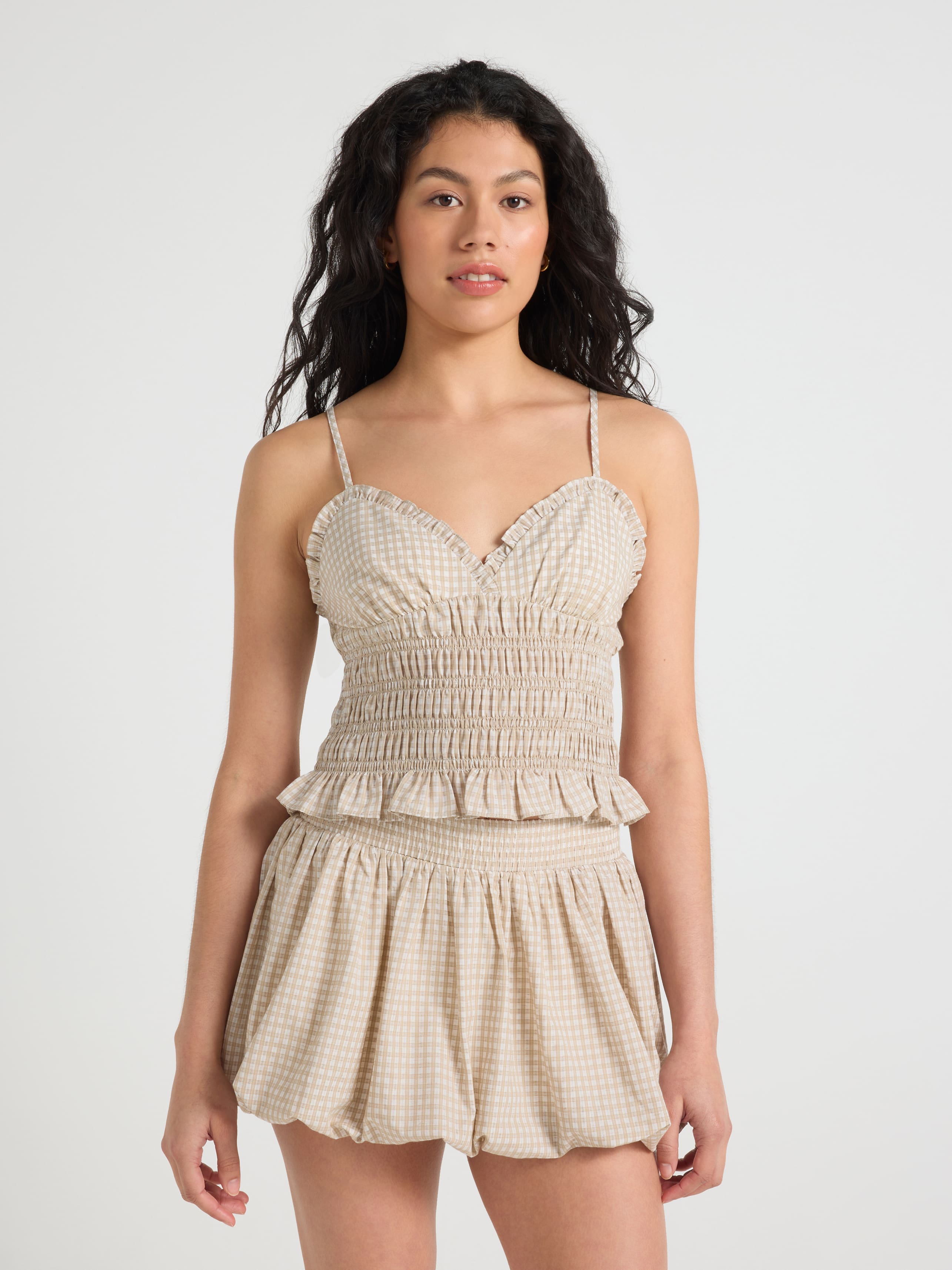 Hazel Shirred Top