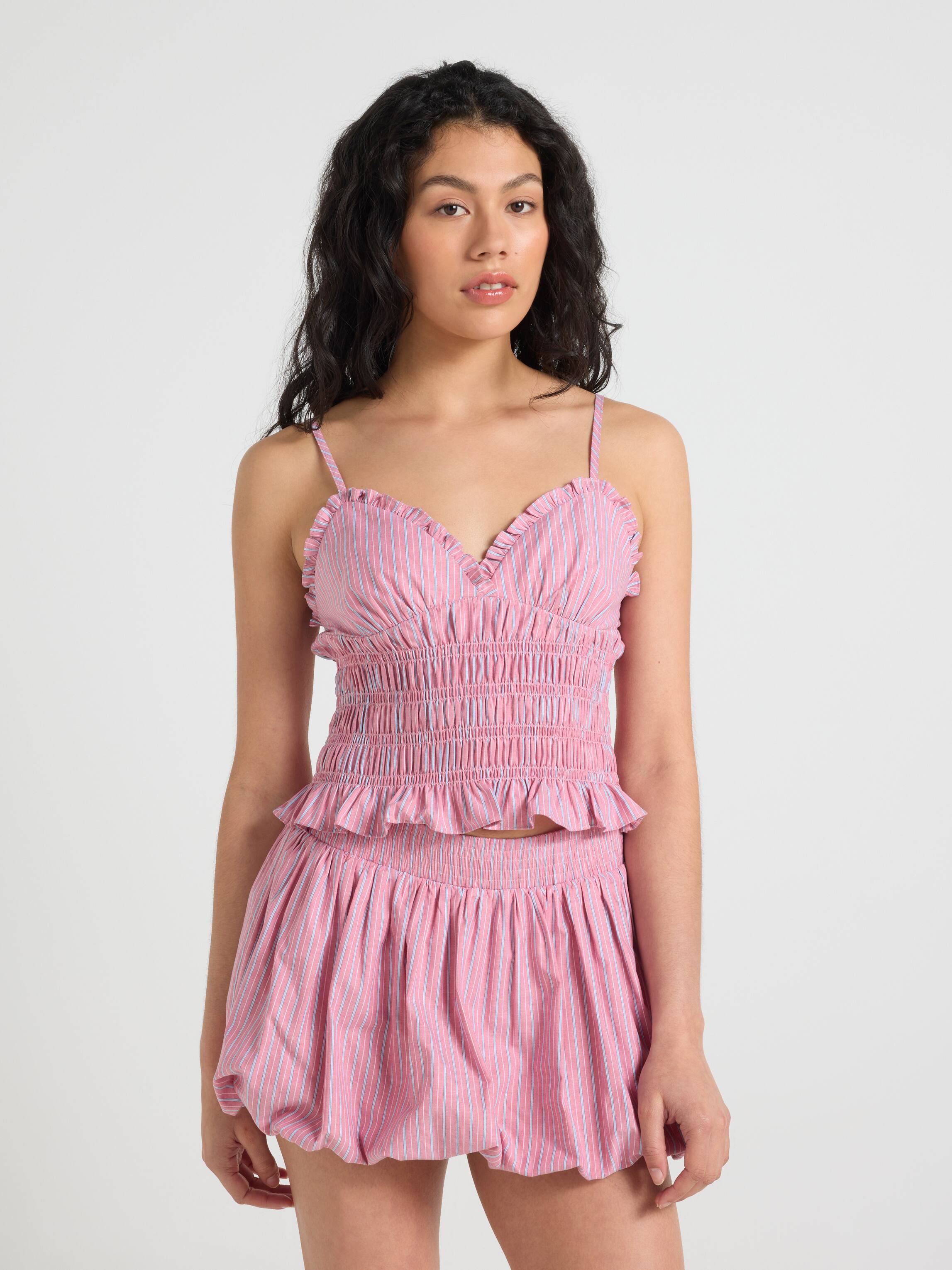 Hazel Shirred Top