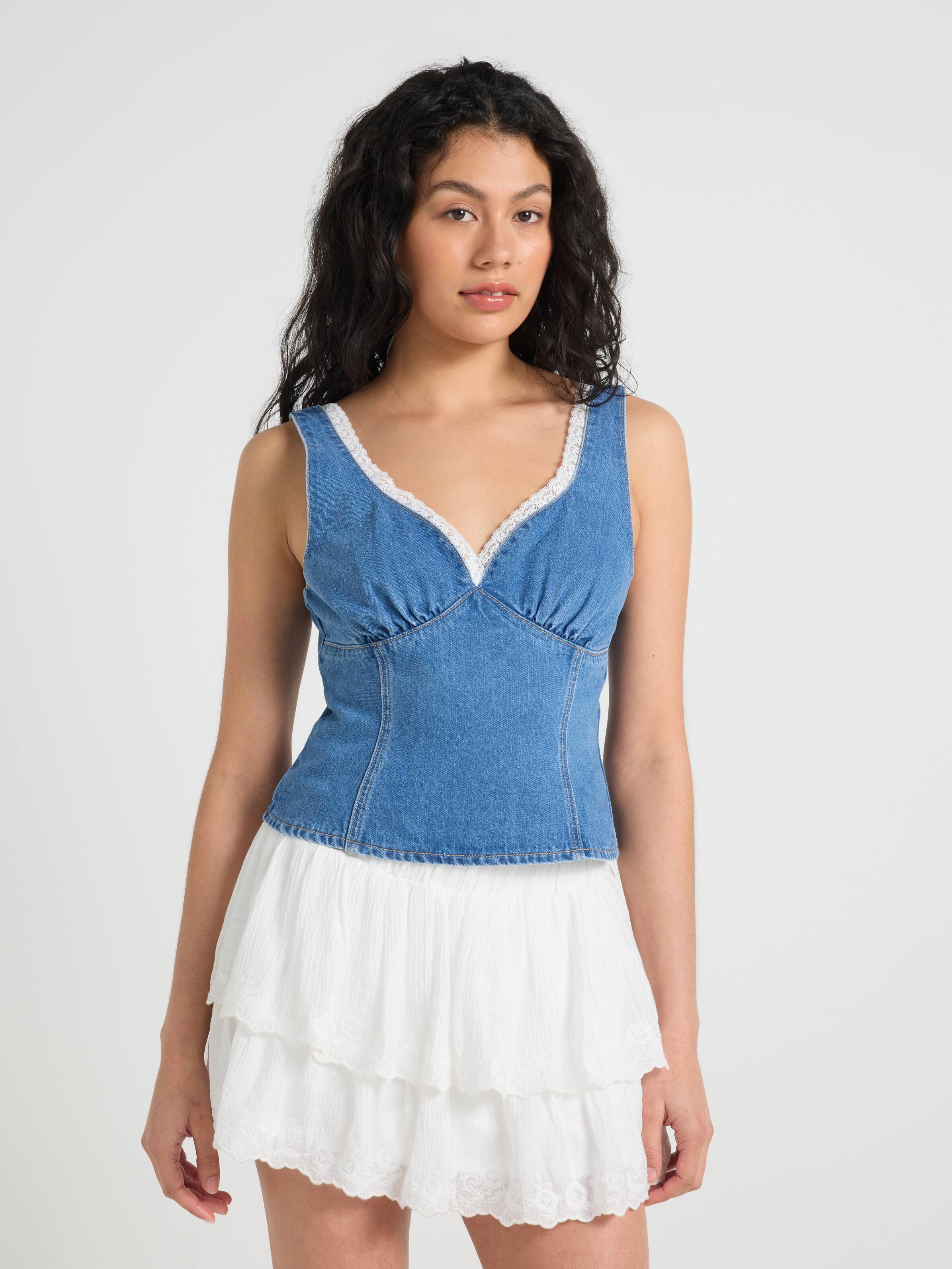 Poppy Frill Skort