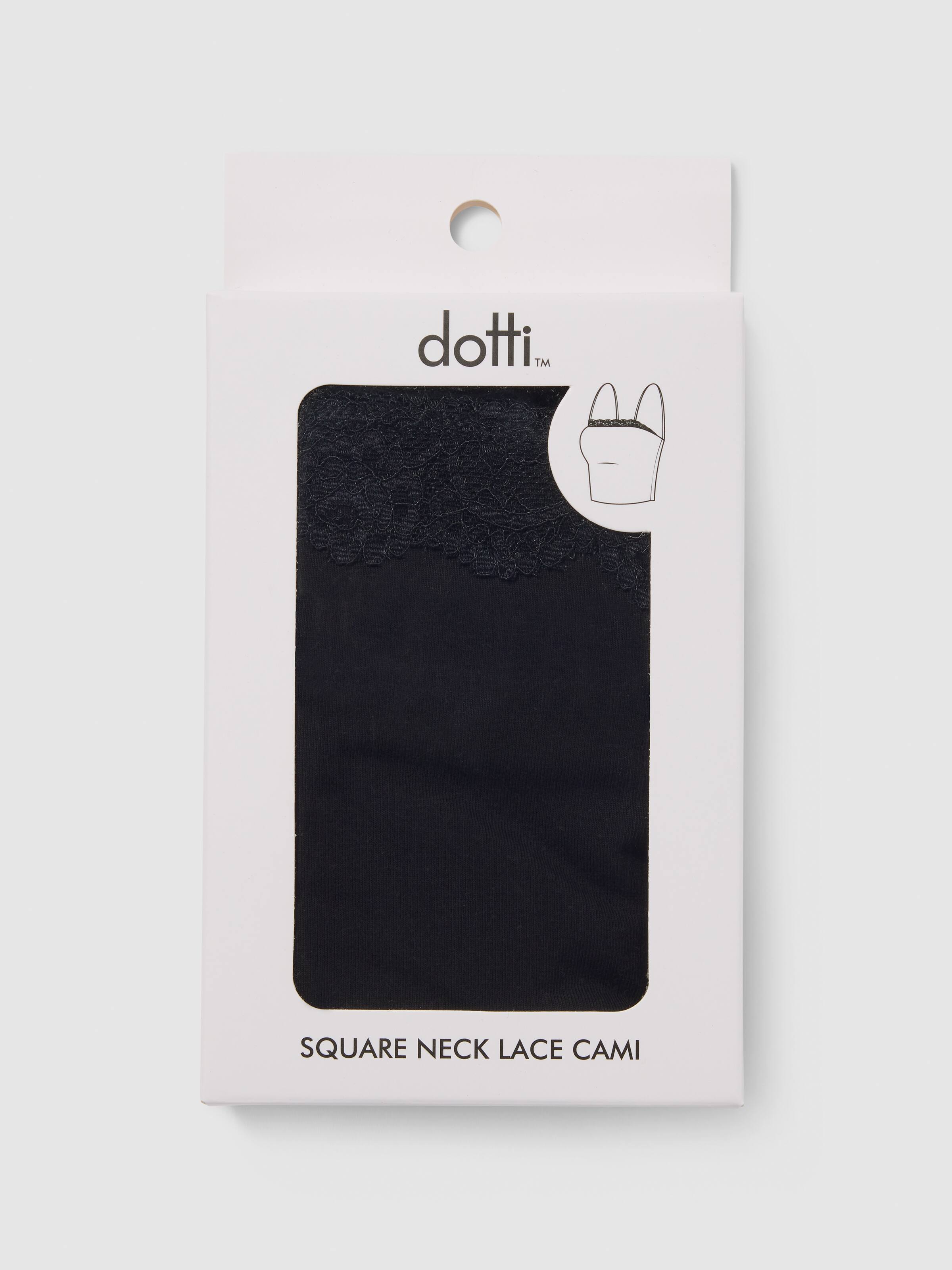 Square Neck Lace Cami