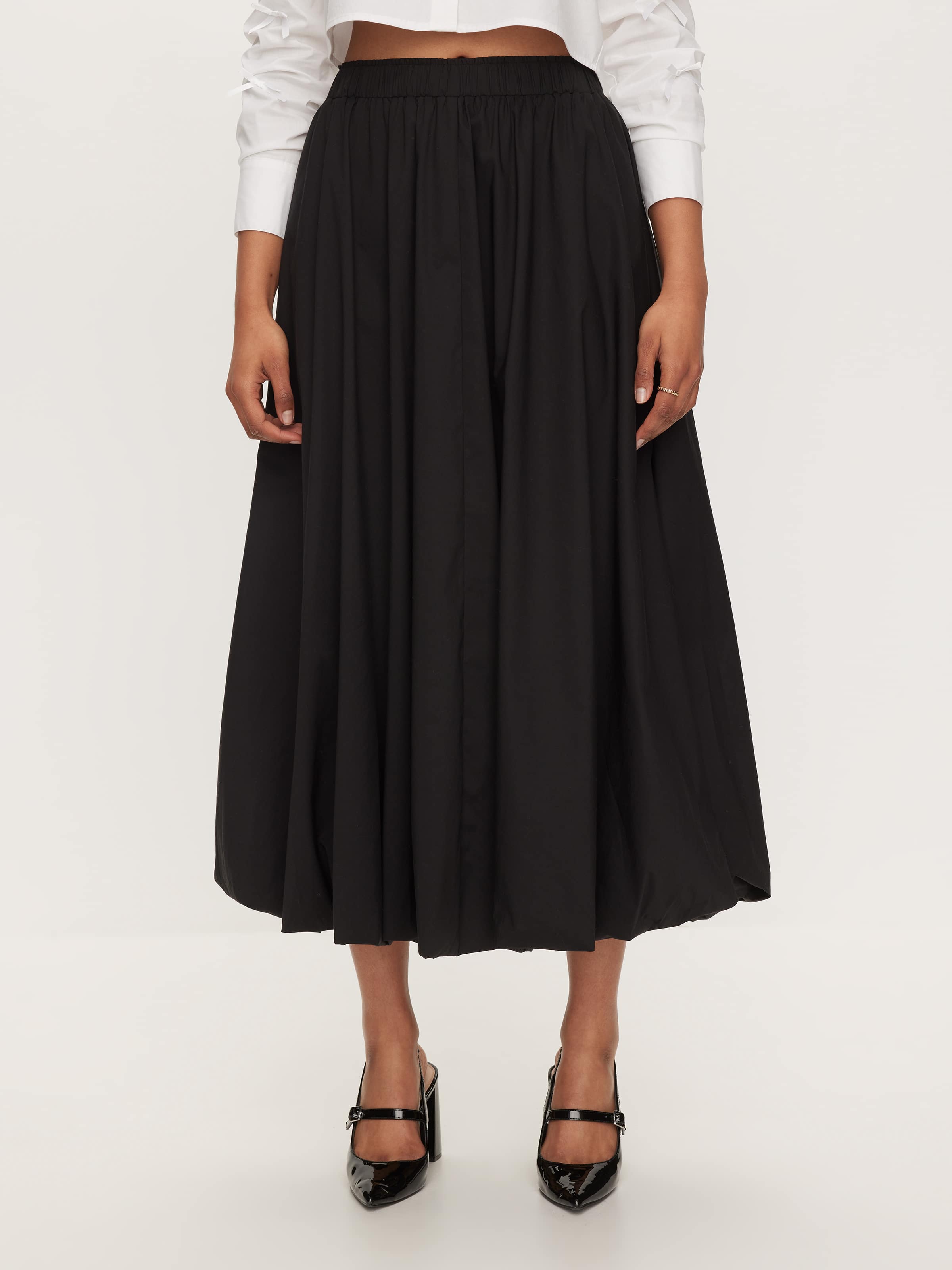 Normandy Bubble Midi Skirt