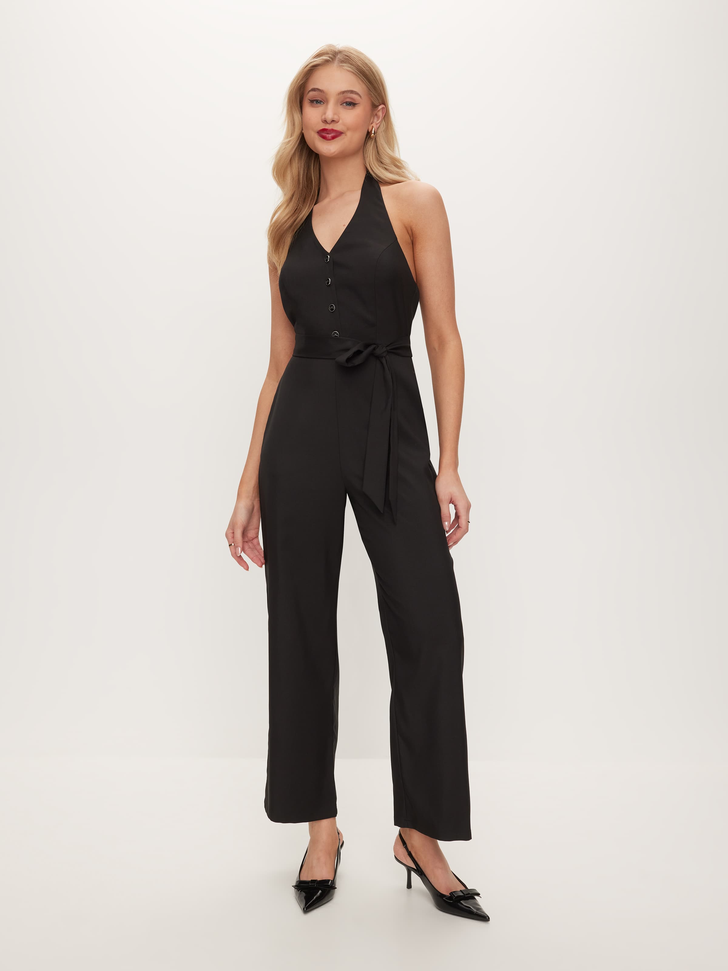 Soleil Halter Jumpsuit