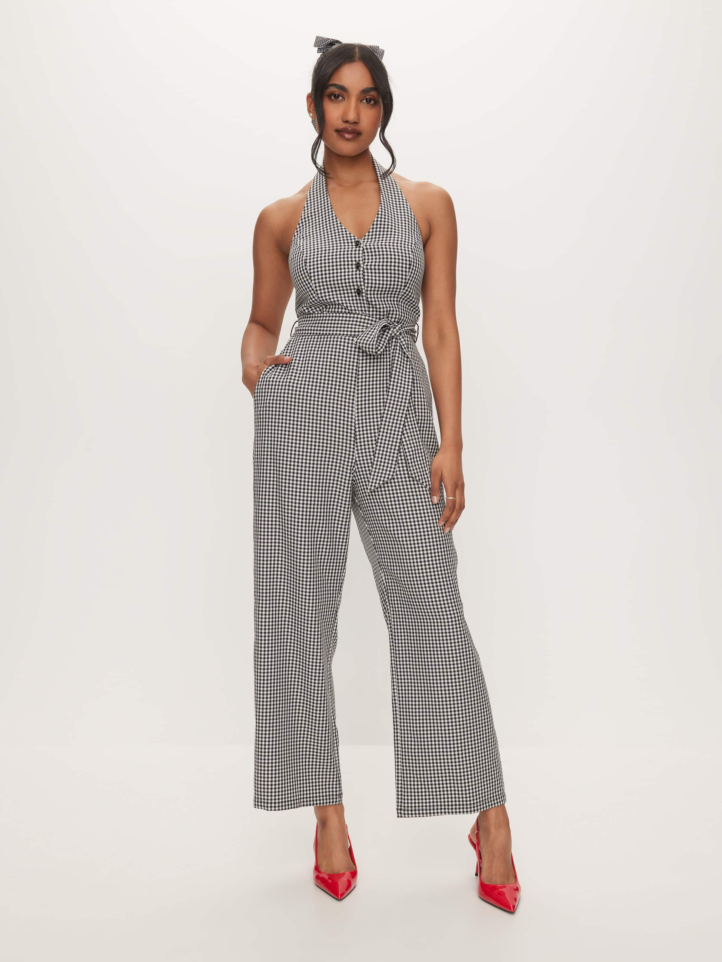 Soleil Halter Jumpsuit