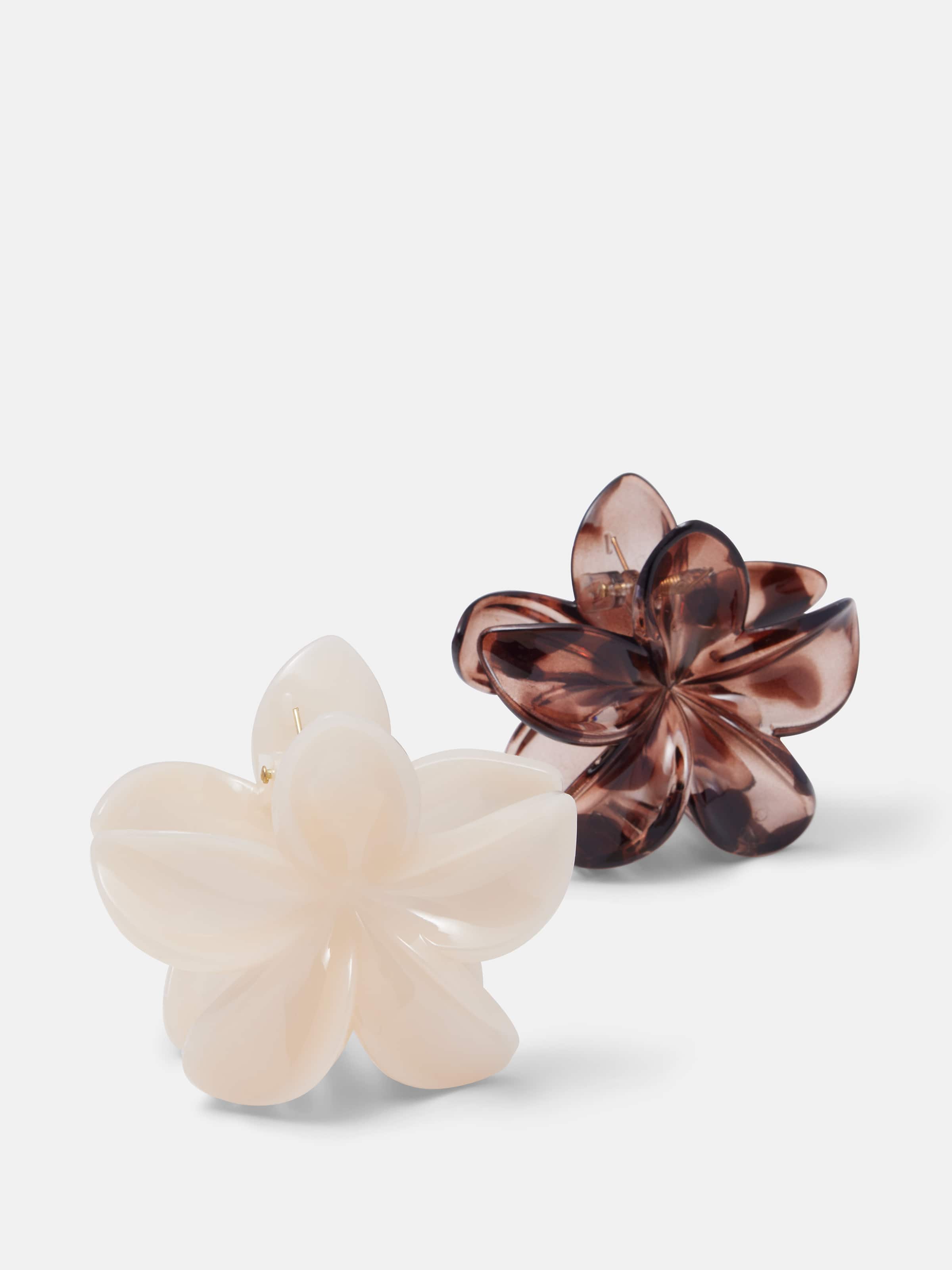 2 Pack Frangipani Hair Claw
