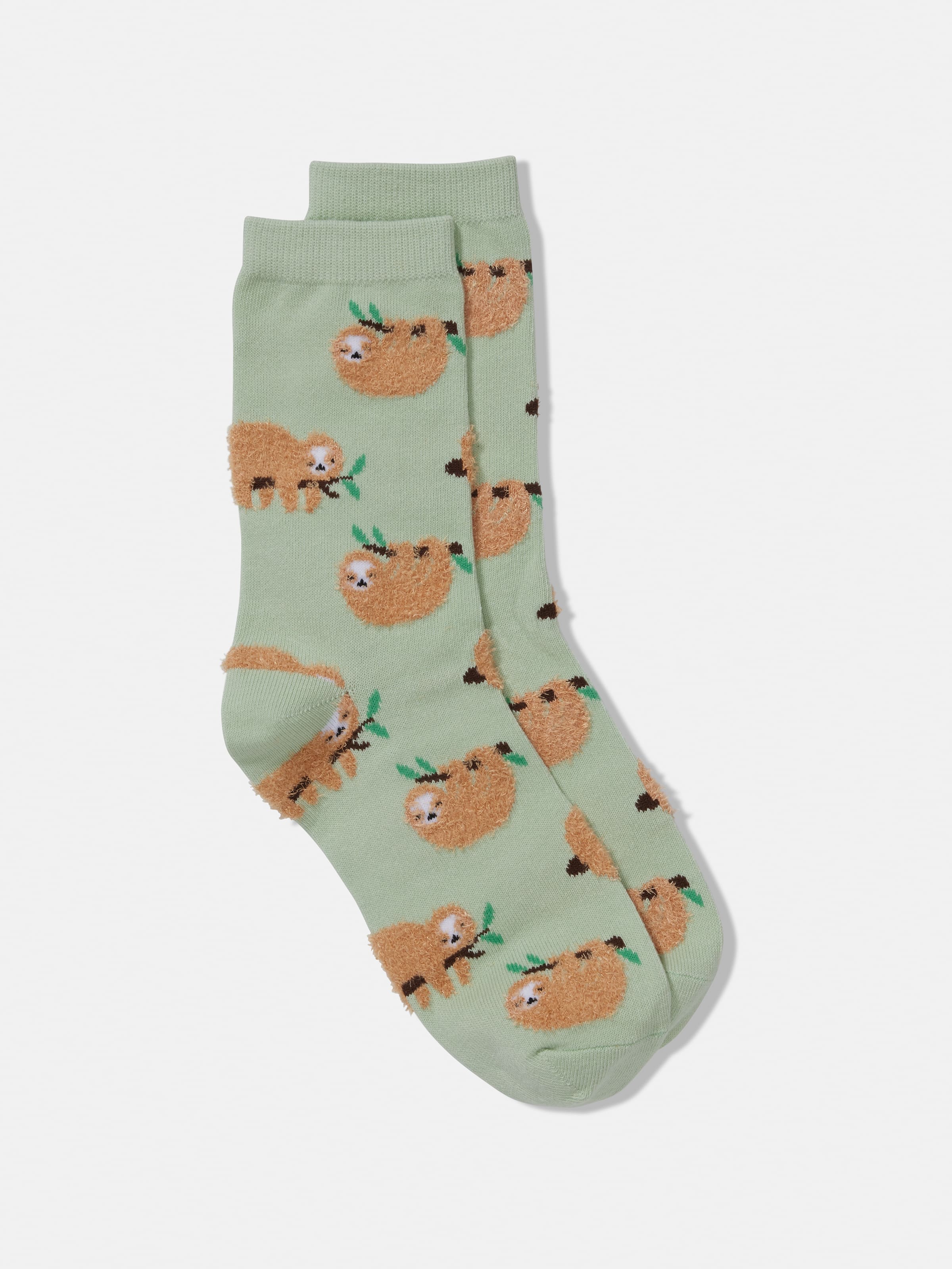 Fluffy Crew Sock