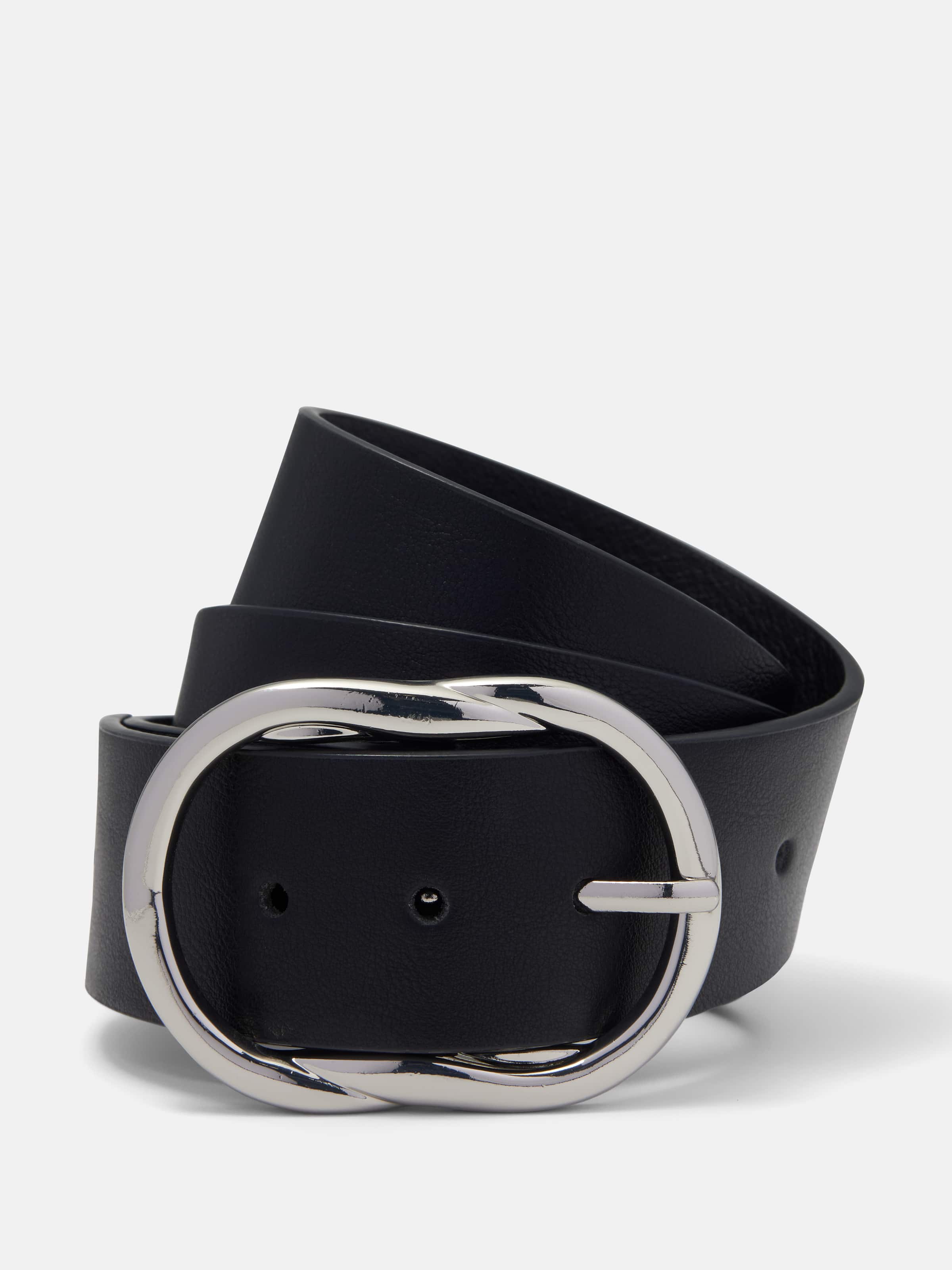 Oval Buckle Jean Belt