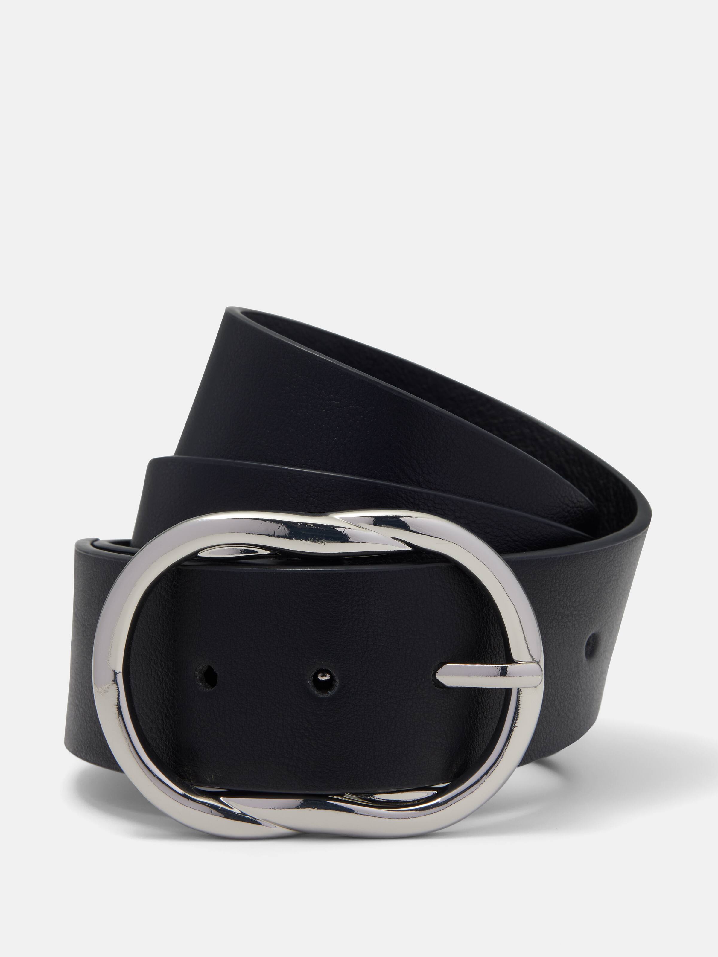 Oval Buckle Jean Belt