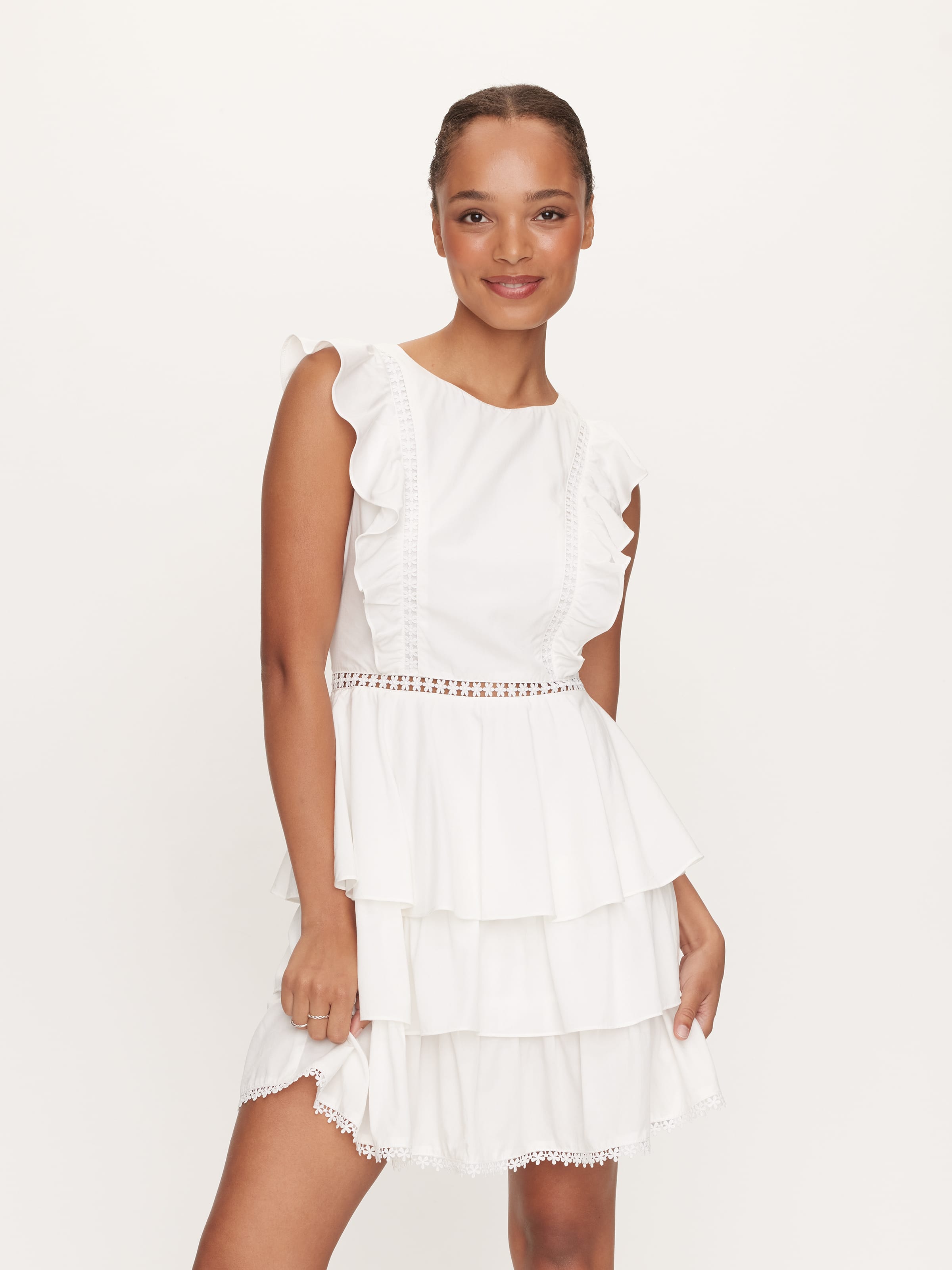 Selma Ruffle Mini Dress