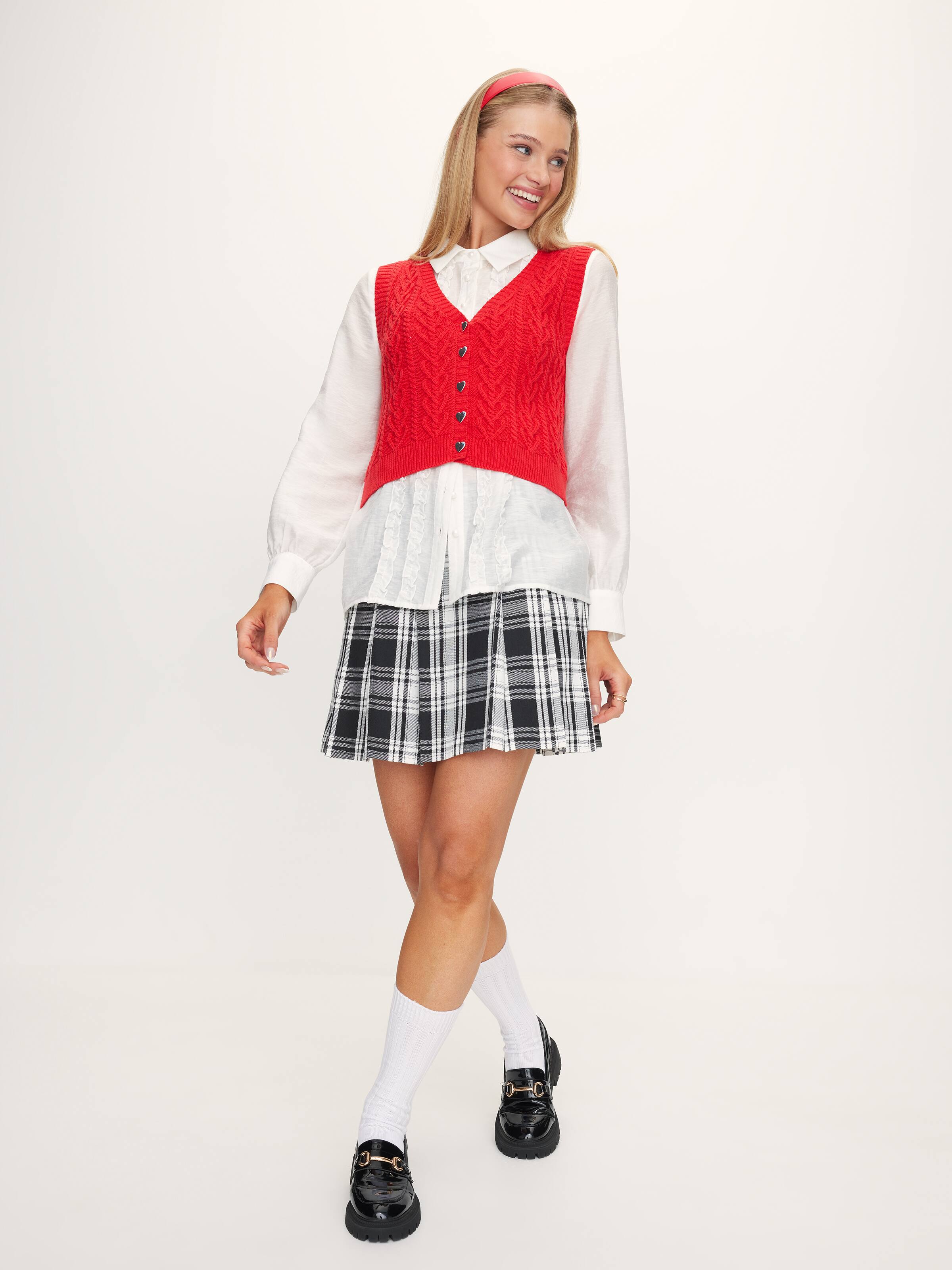 Betty Preppy Sweater Vest