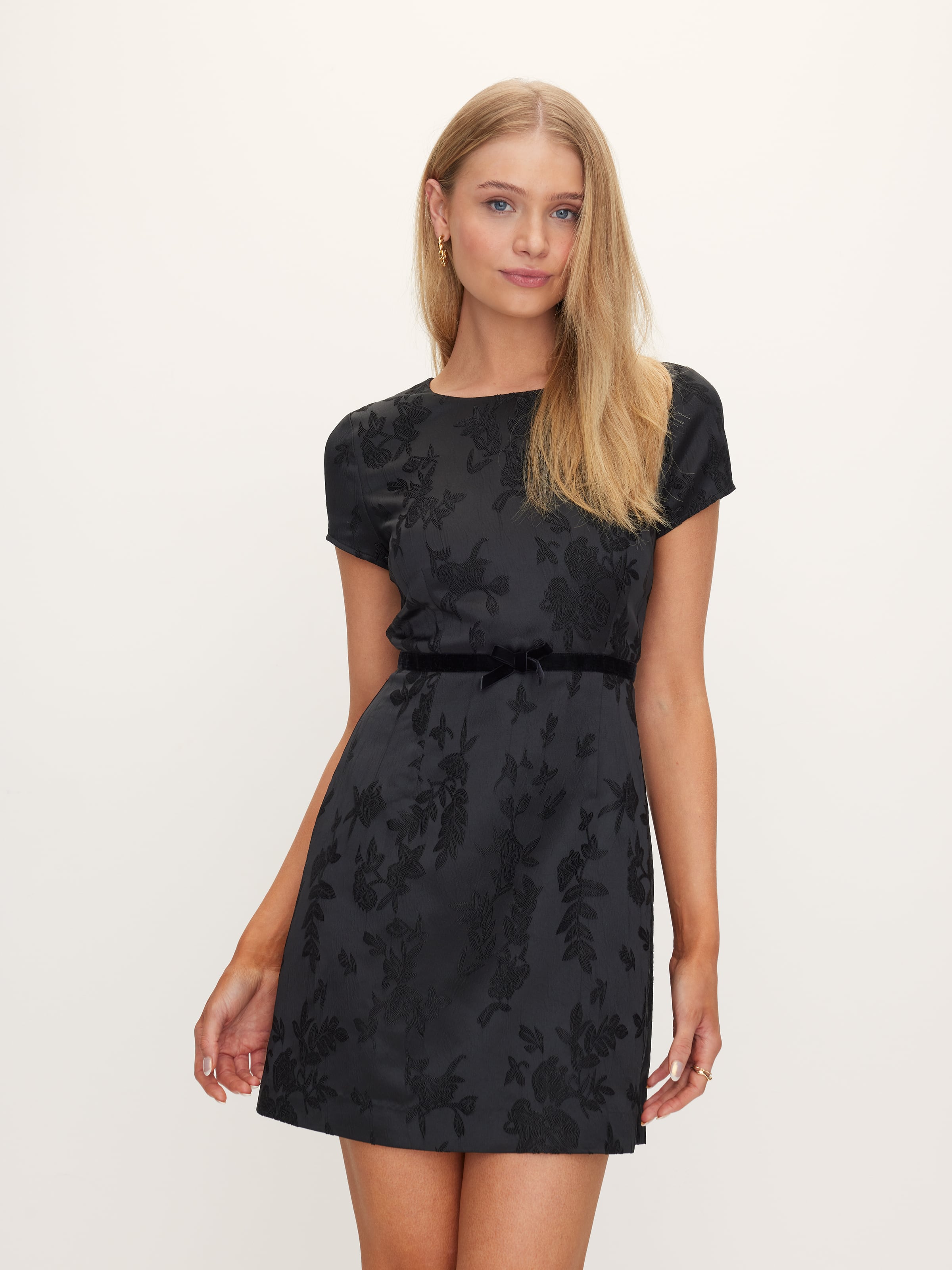 Amber Bow Mini Dress
