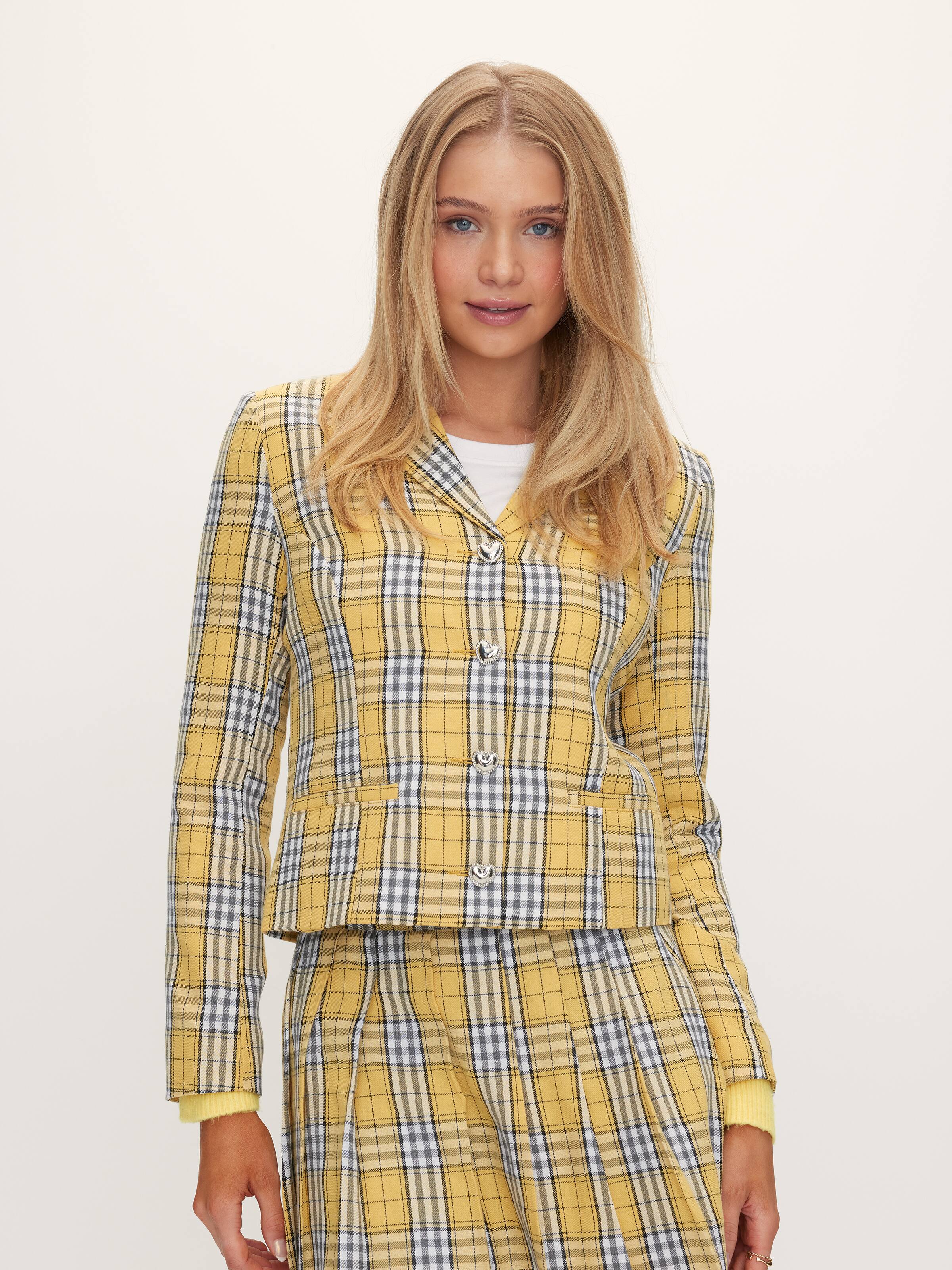 Cher Plaid Jacket