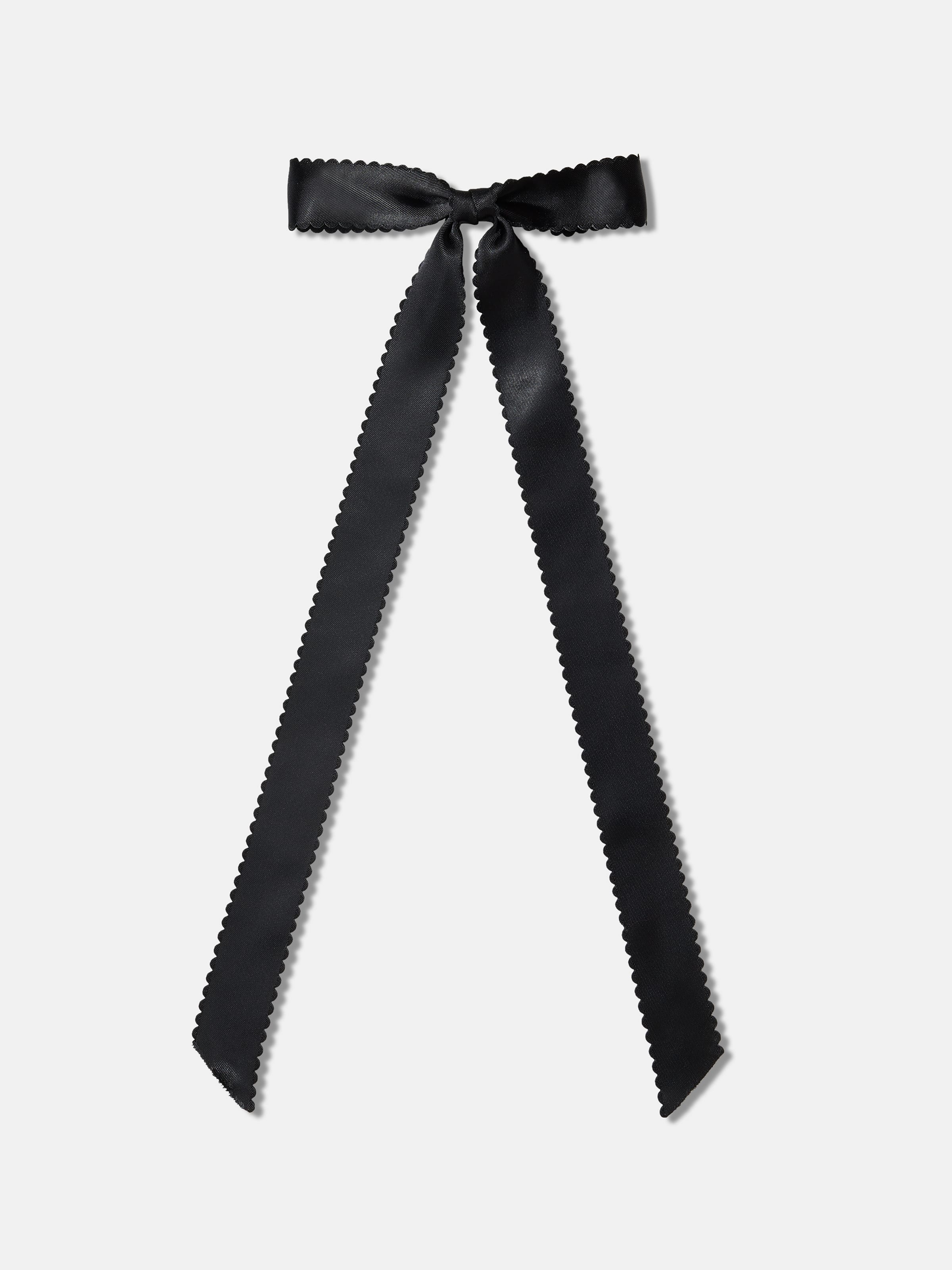 Scallop Edge Hair Bow