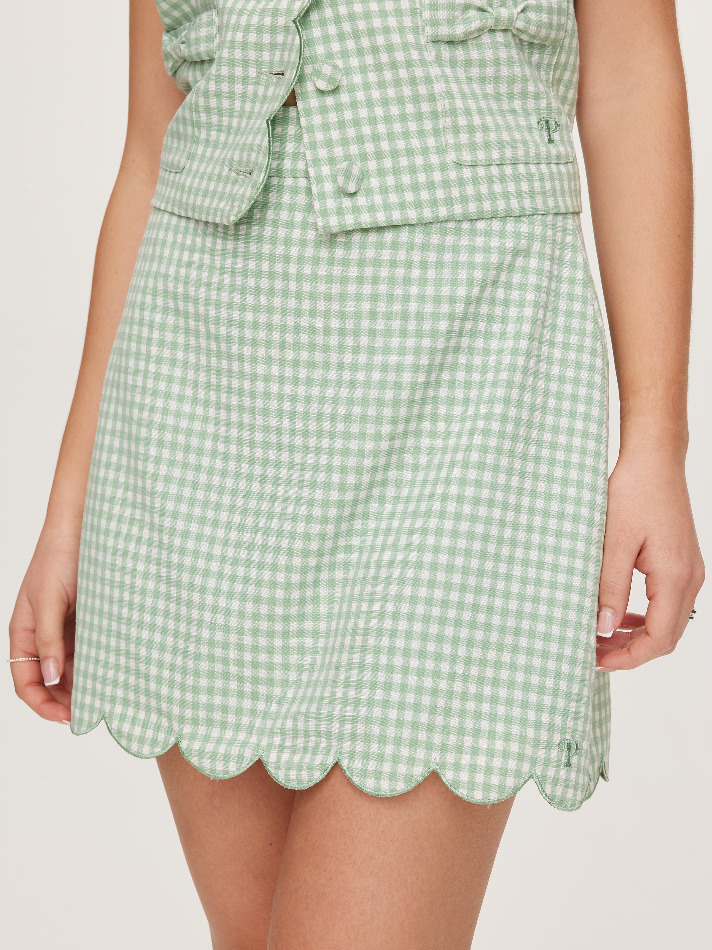 Pia Scallop Skirt