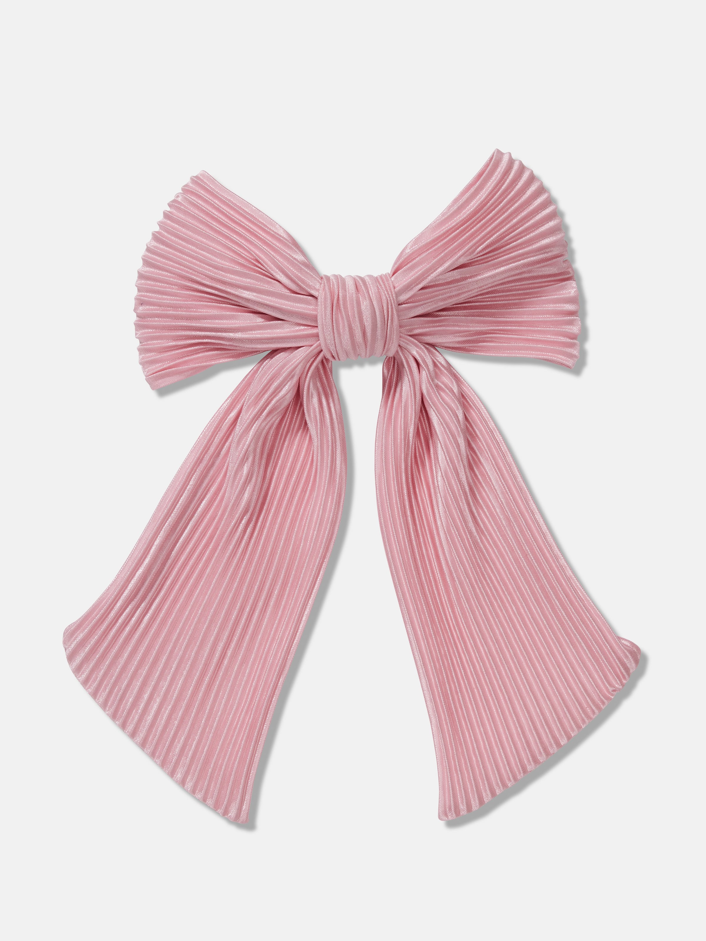 Plisse Hair Bow