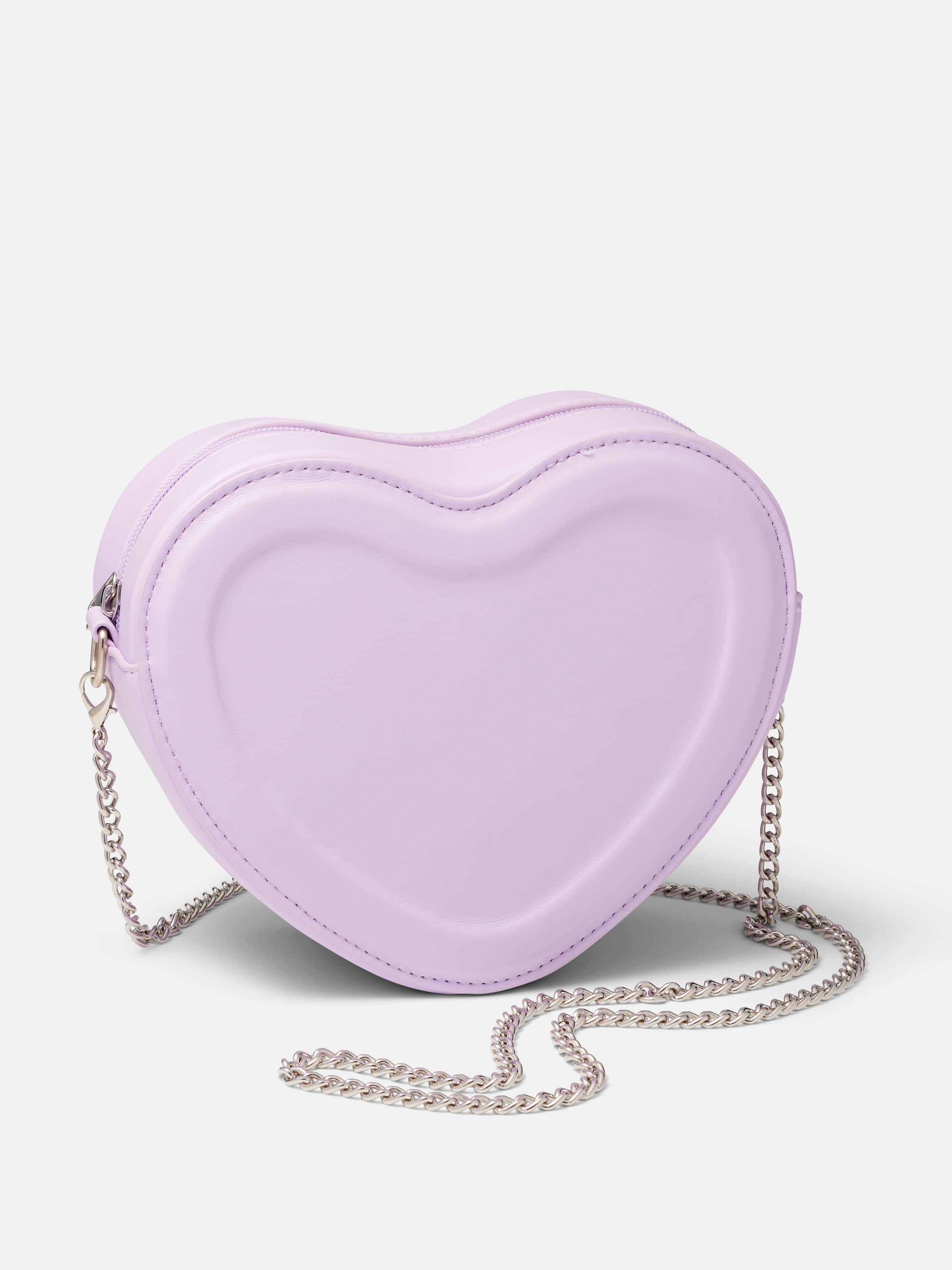 Lilac Heart Bag