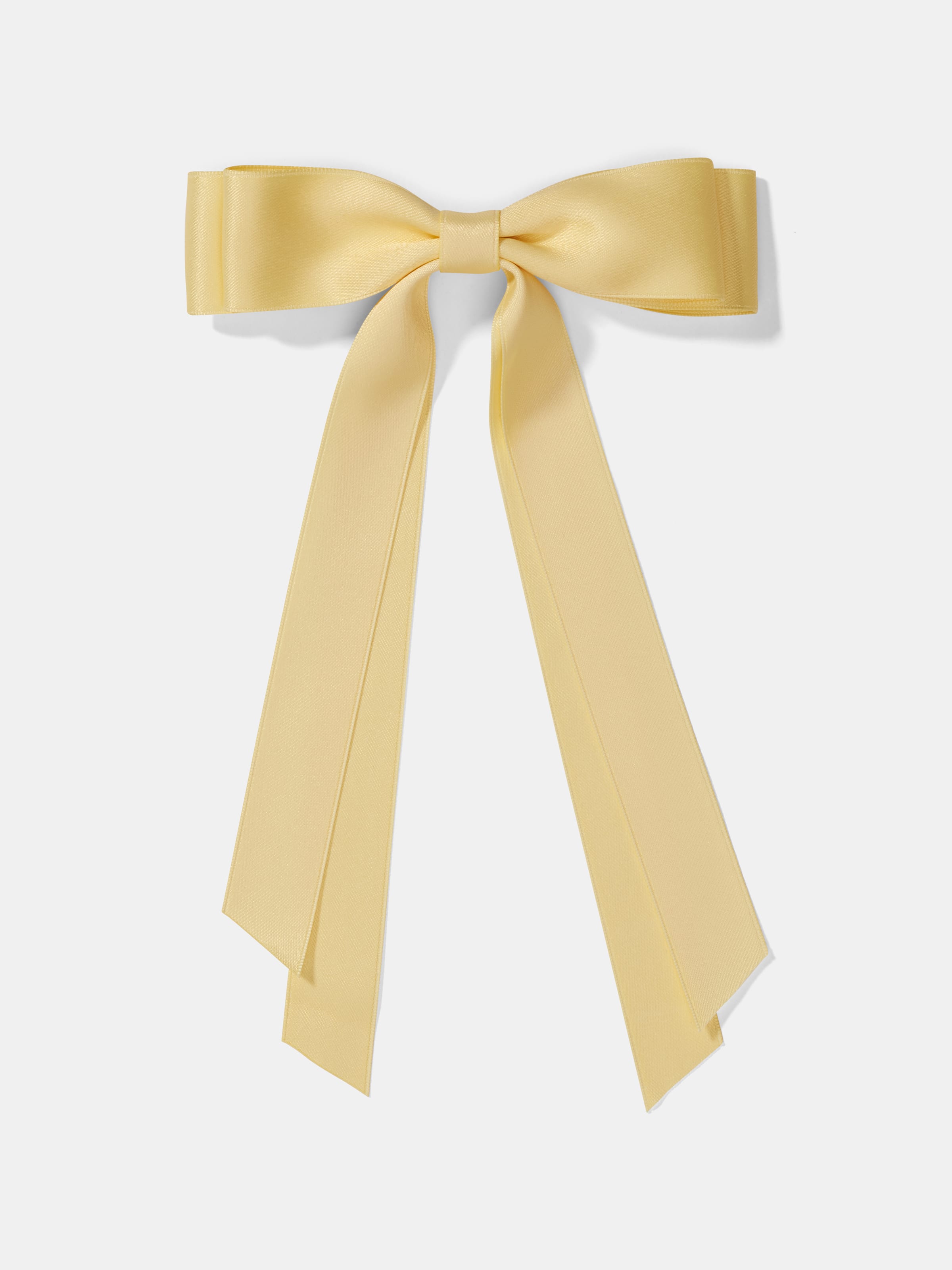 Lemon Double Hair Bow