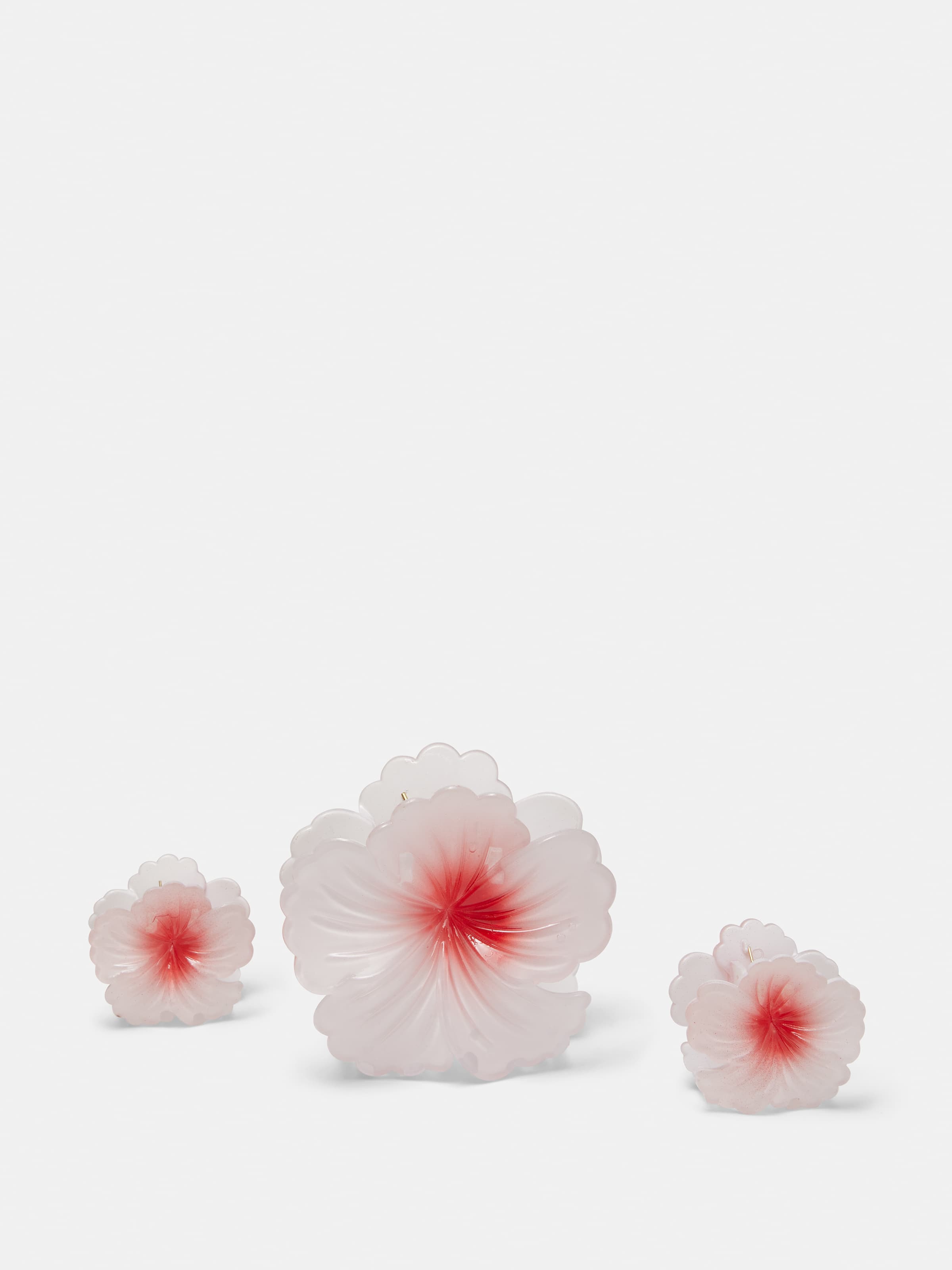 3 Pack Hibiscus Hair Claw
