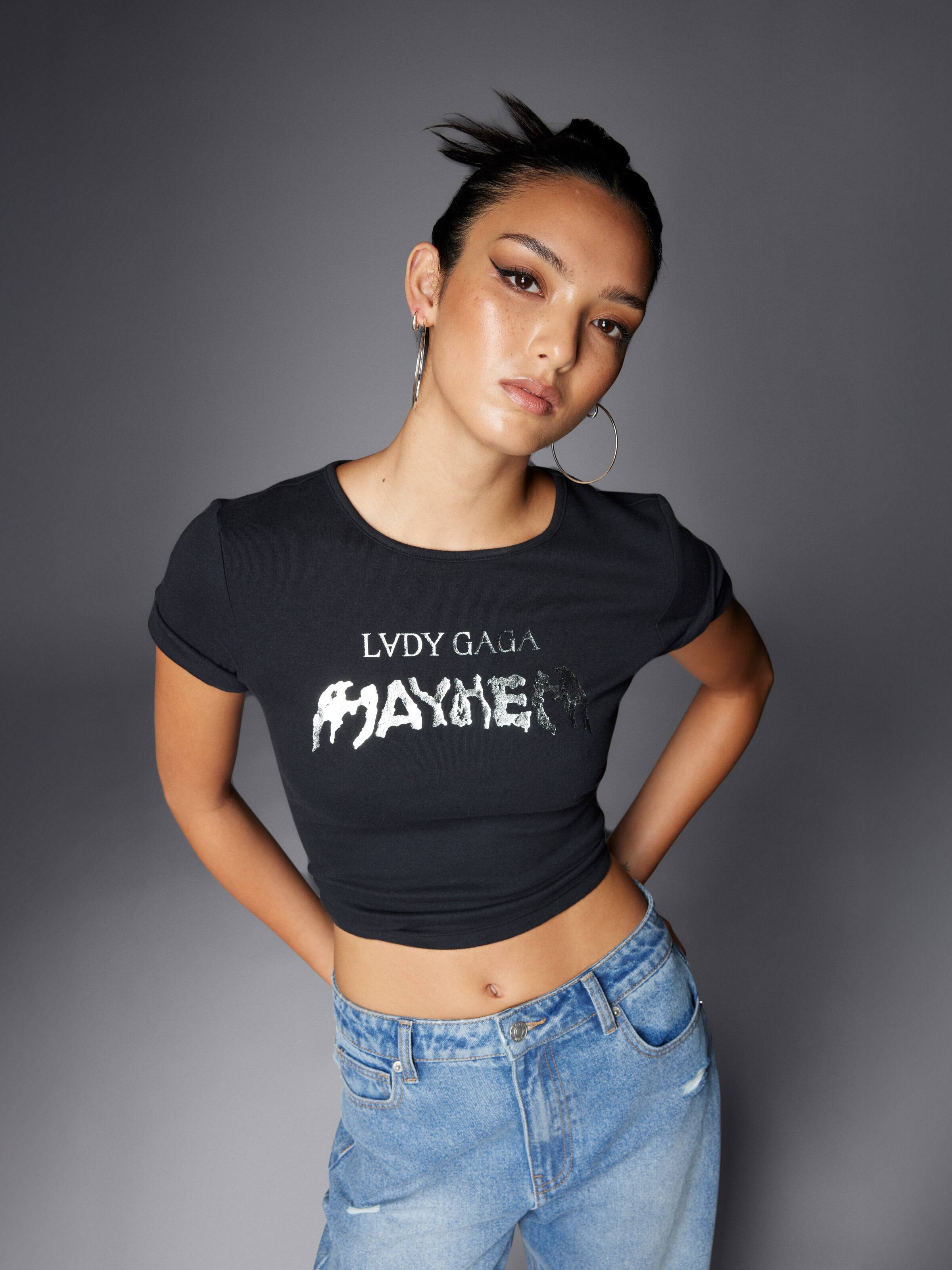 L.E Lady Gaga Baby Tee