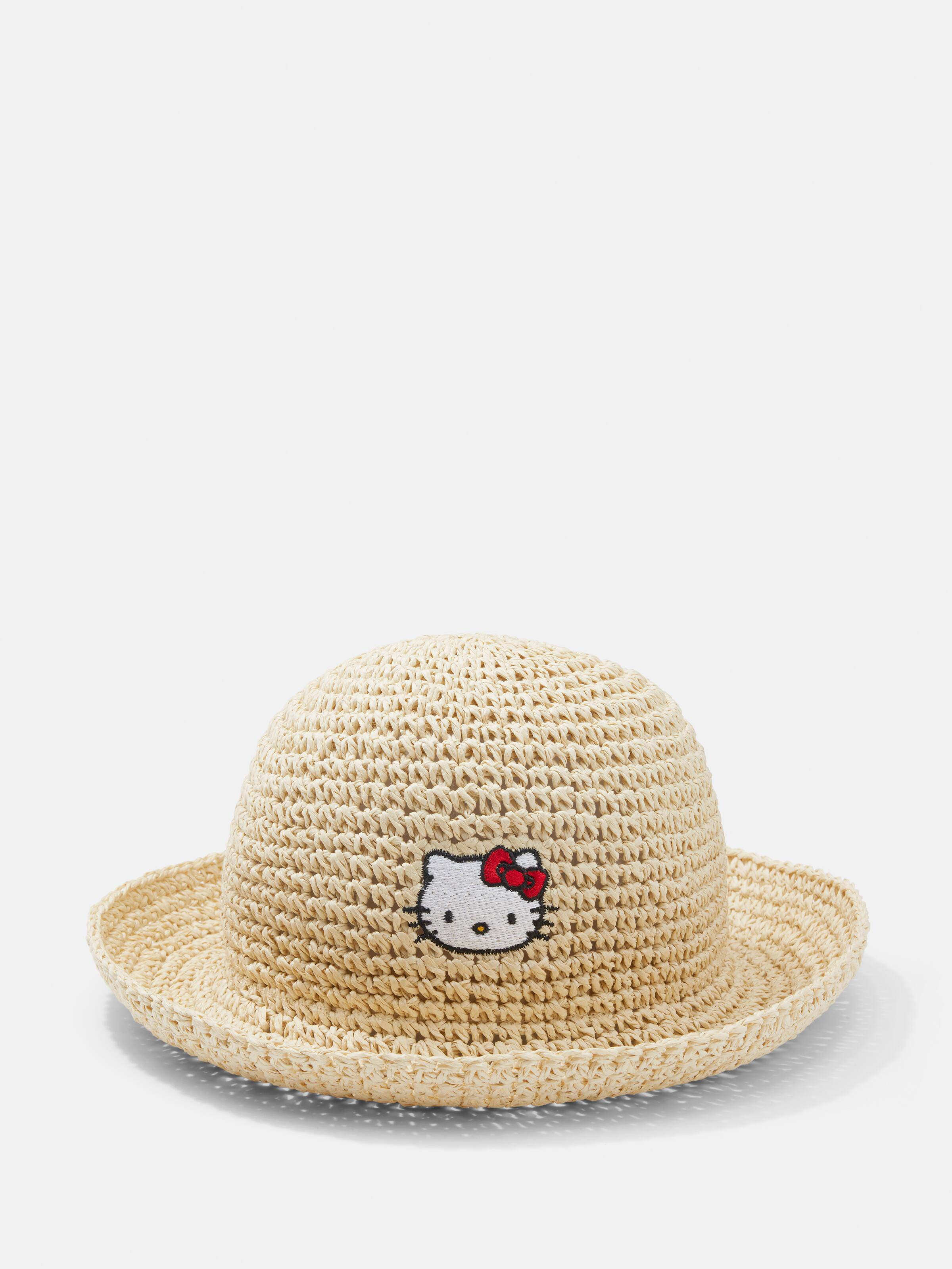 Hello Kitty Woven Bucket Hat