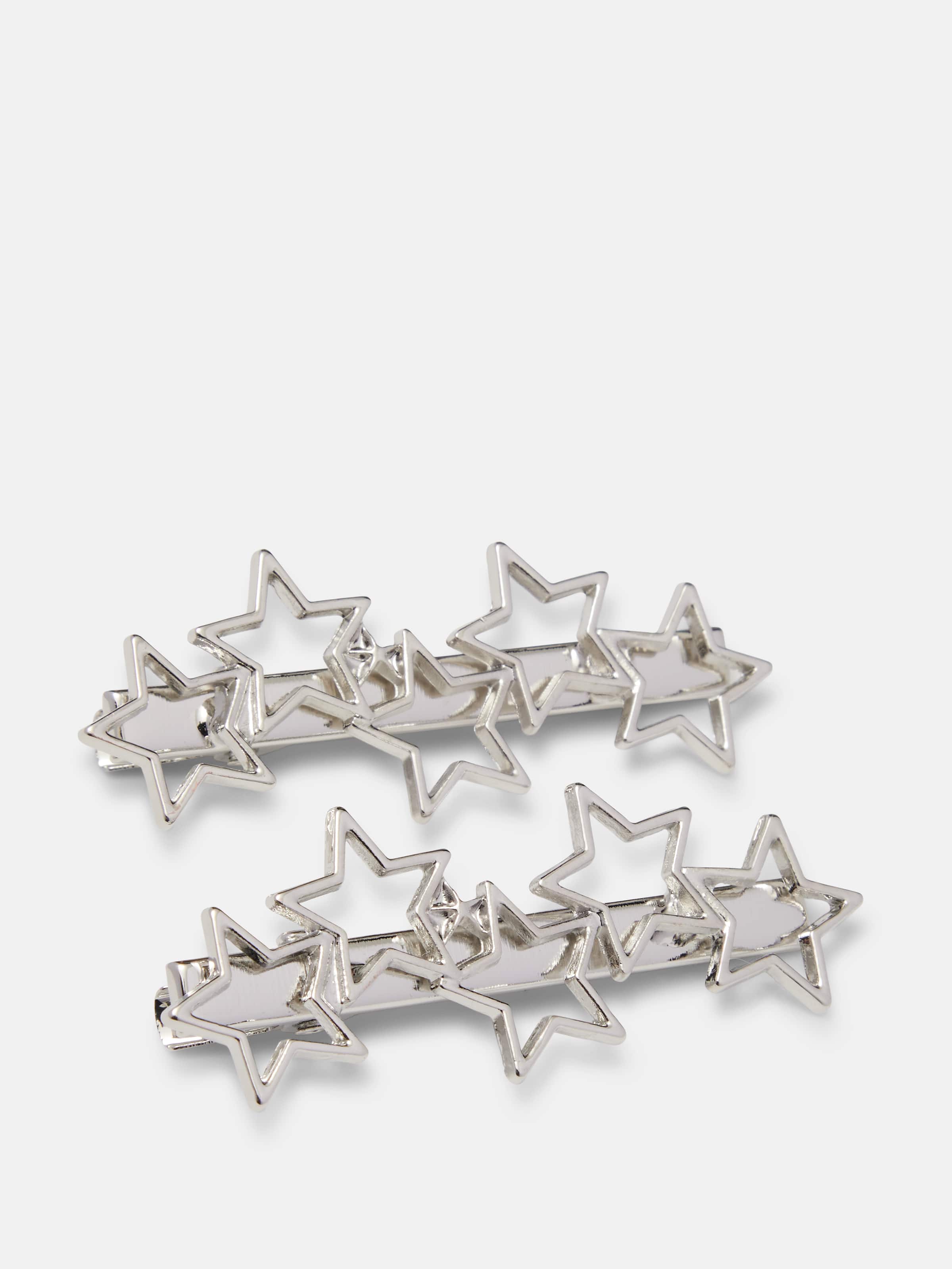 2 Pack Star Hair Clips