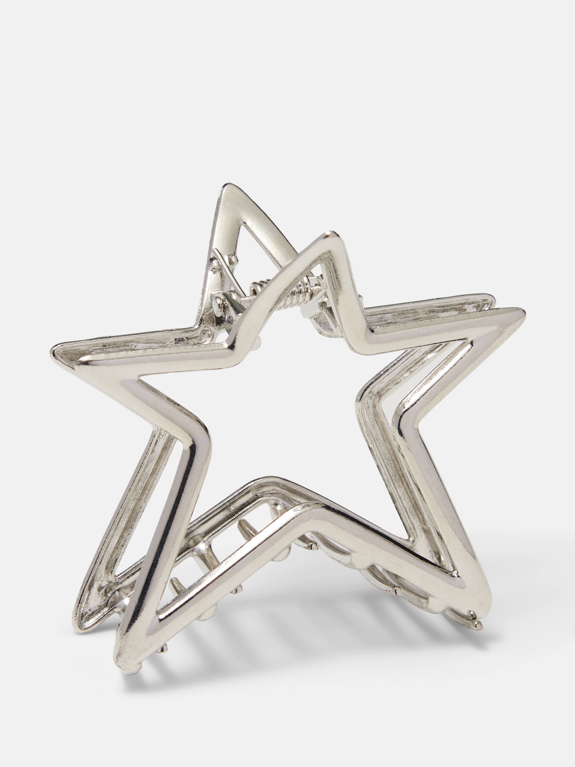 Star Metal Hair Claw