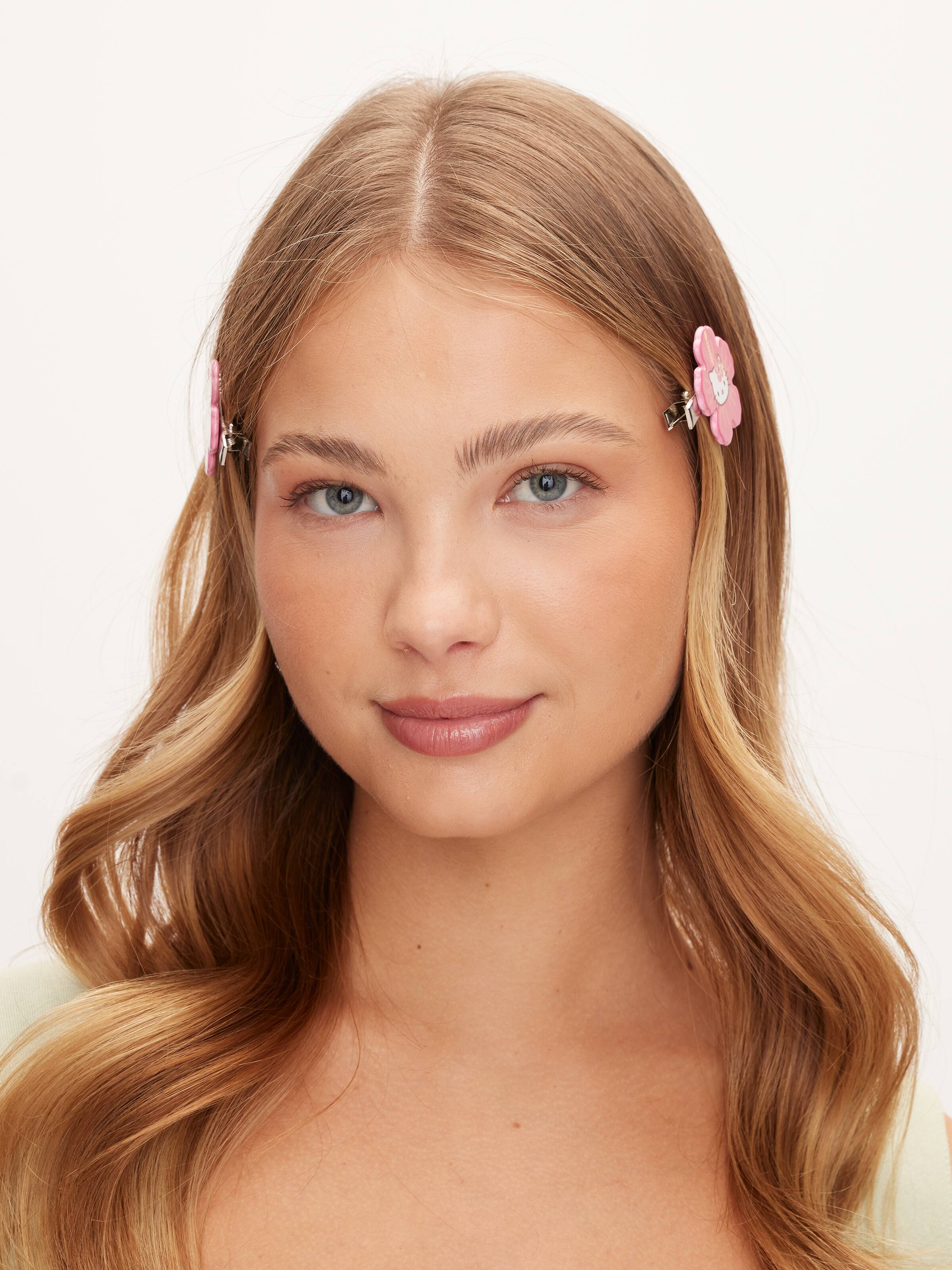 2 Pack Hello Kitty Hibiscus Claw