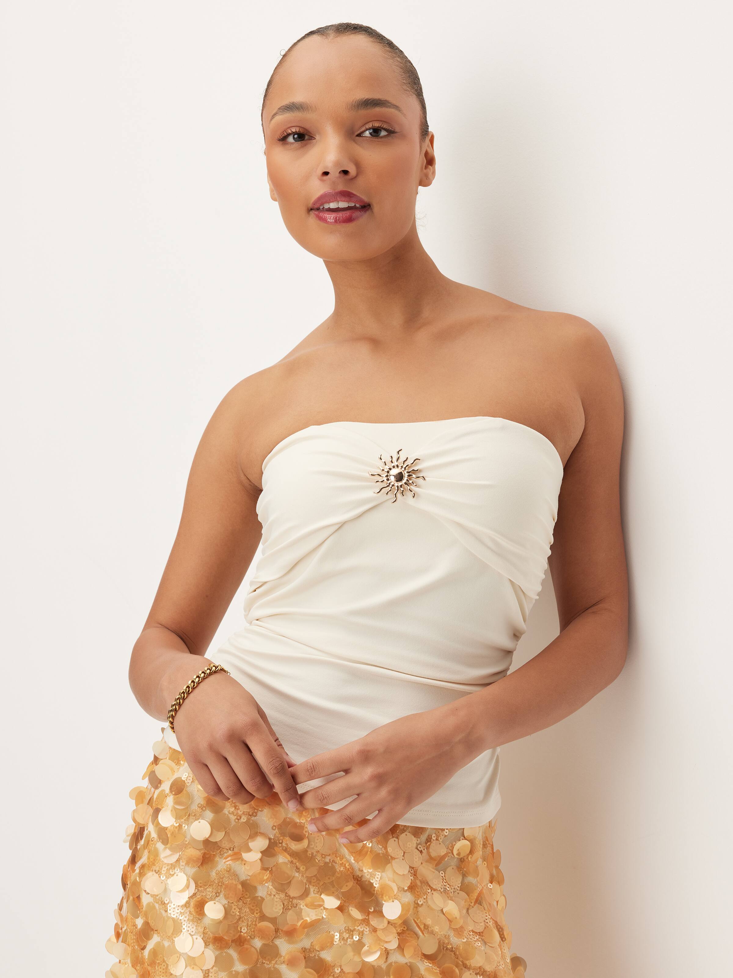 L.E Solana Shell Top