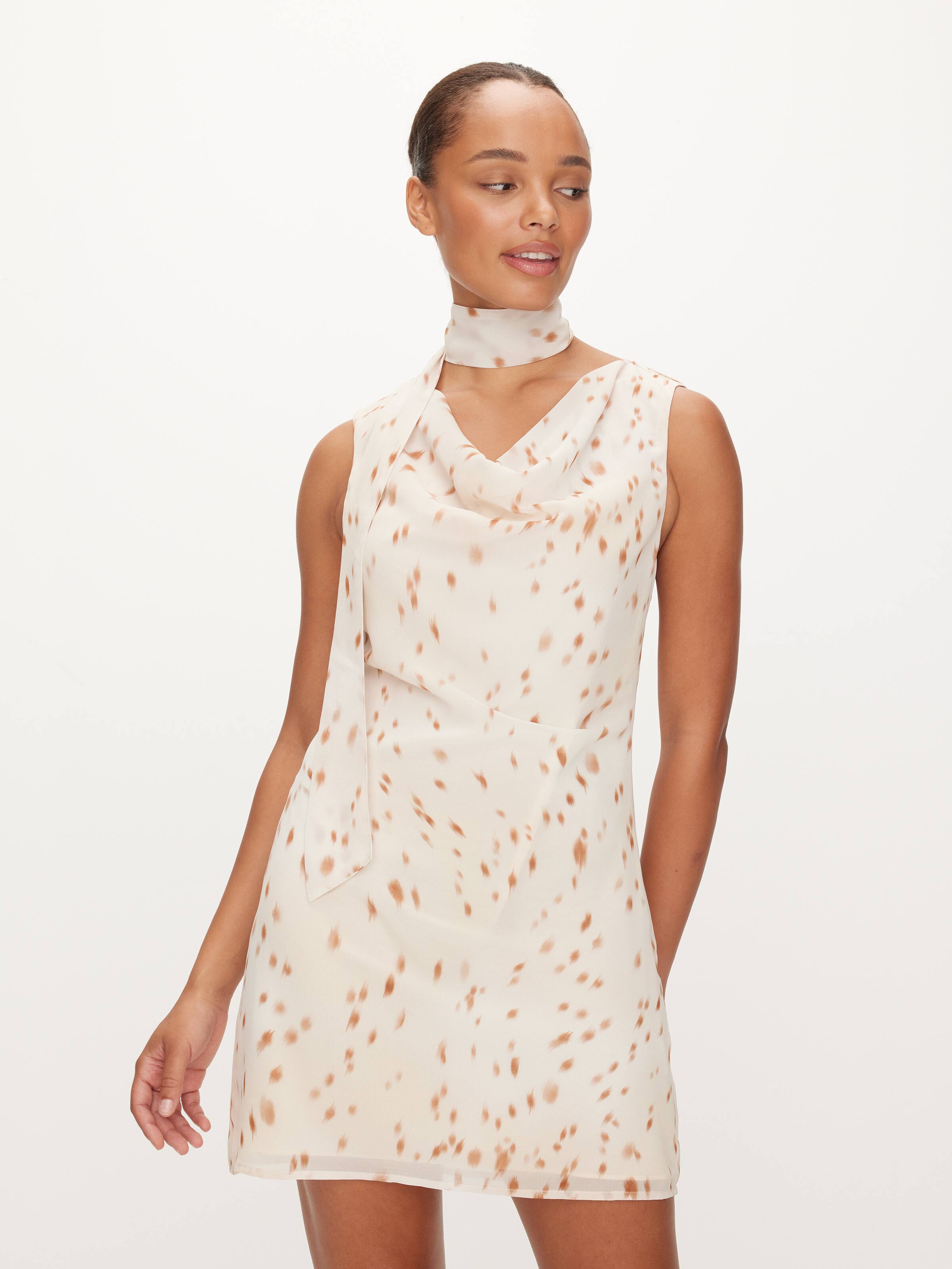 Starlet Cowl Mini Dress