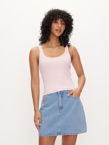 Scoop Neck Tank                                                                                                                 