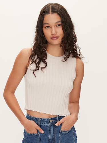 Alyssa Rib Tank                                                                                                                 