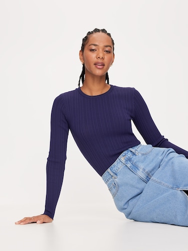 Serendipity Sheer Long Sleeve Top                                                                                               